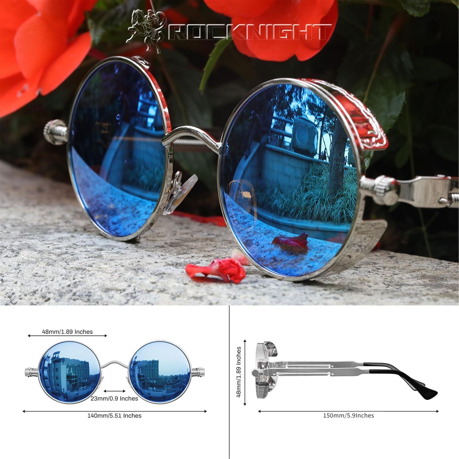 Gafas de sol ROCKNIGHT góticas steampunk polarizadas UV400