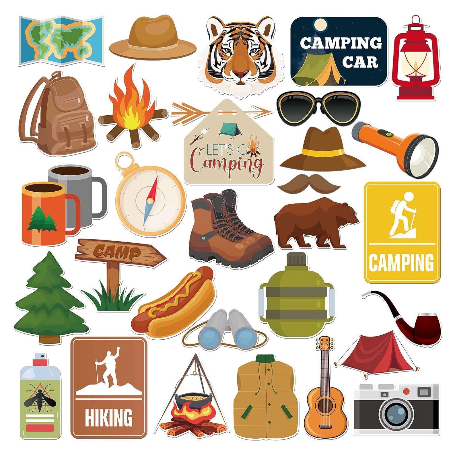 30 Accesorios para Fotos de Fiesta Camping The Partea Goat