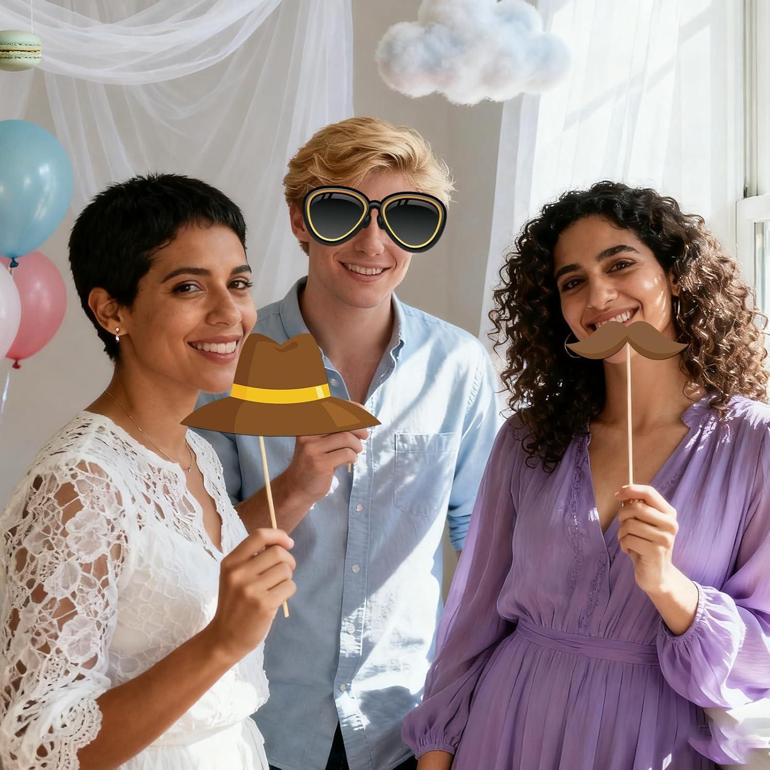 30 Accesorios para Fotos de Fiesta Camping The Partea Goat