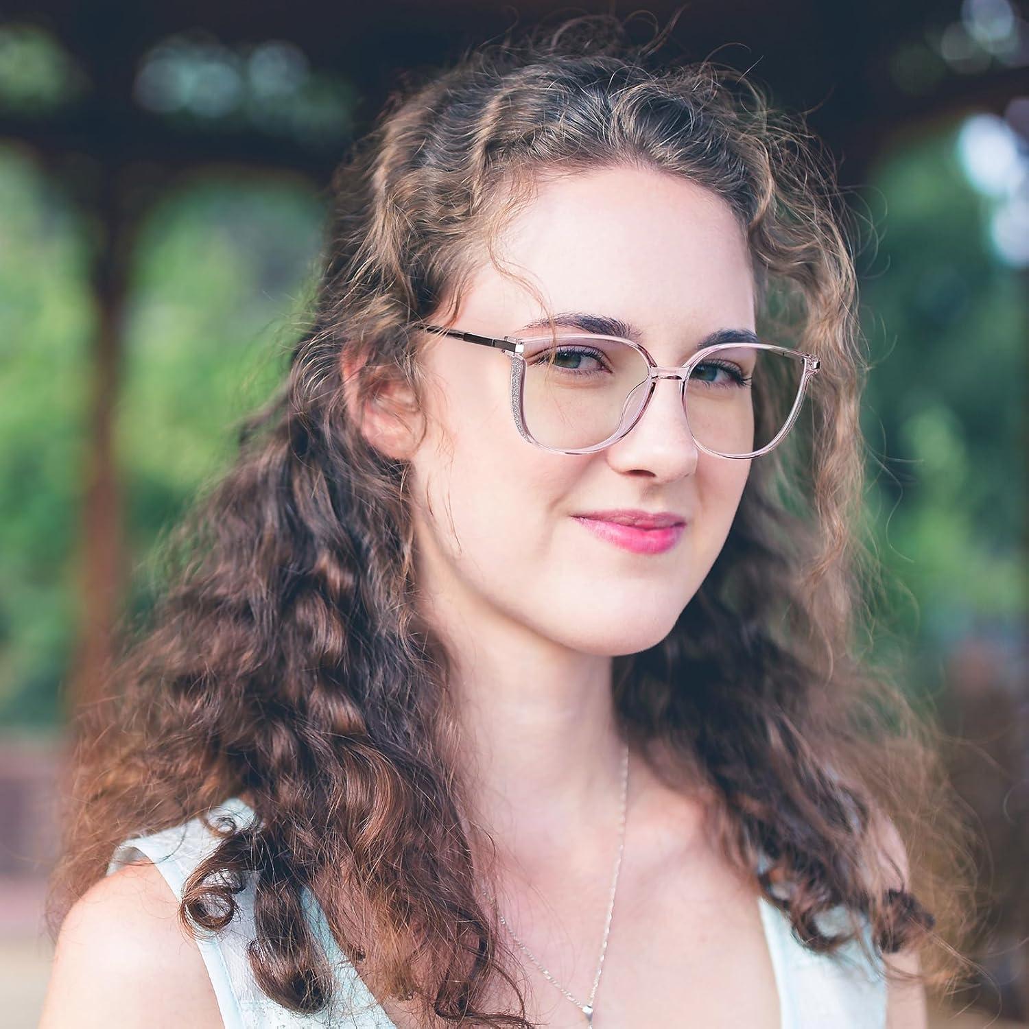 Gafas Cat-Eye ZanyLen Bloqueadoras Luz Azul TR90 Livianas