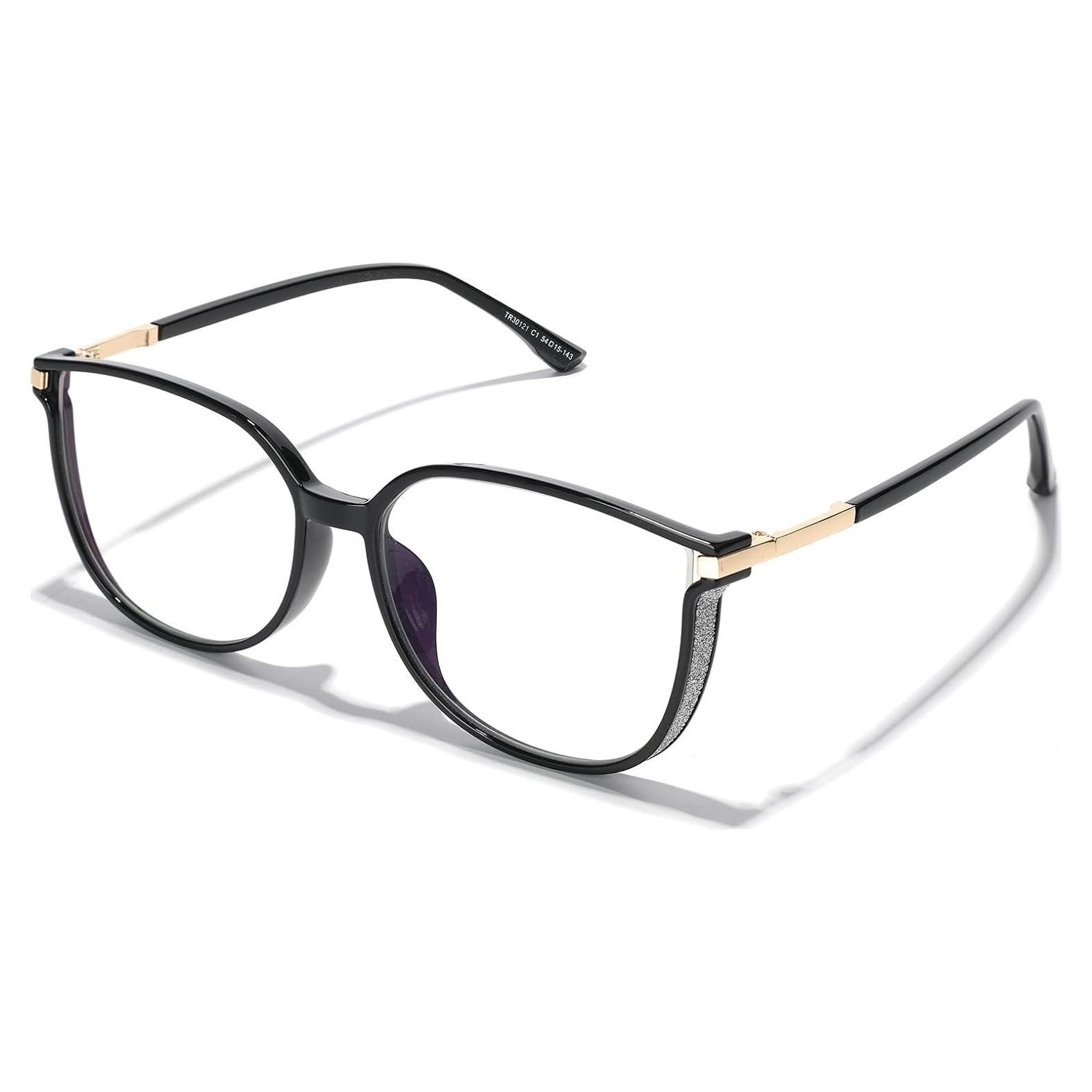Gafas Cat-Eye ZanyLen con Bloqueo Luz Azul TR90 Mujeres