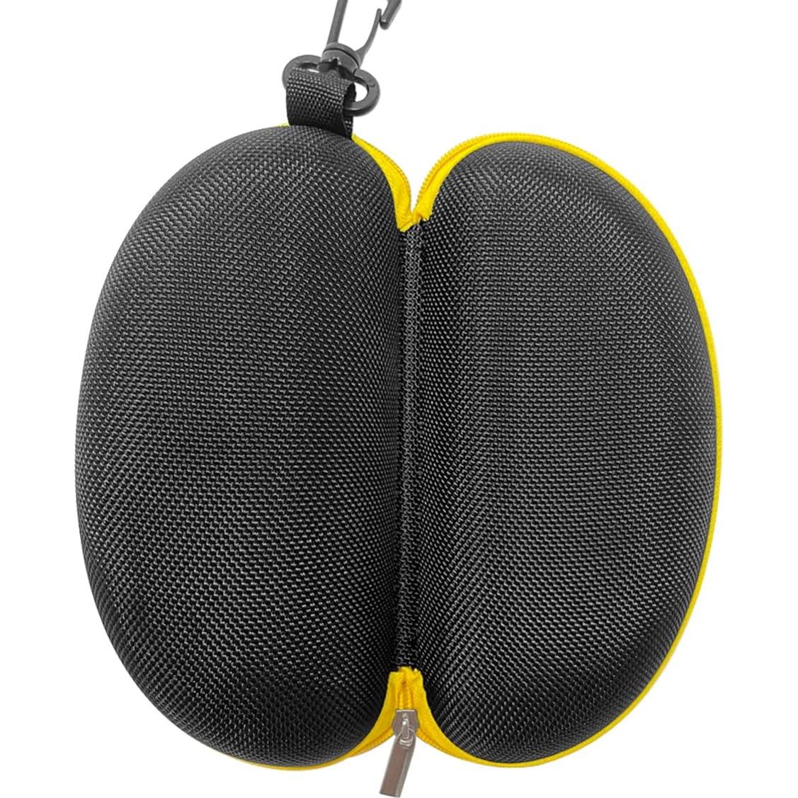 Estuche rígido para gafas de sol 3 piezas Amarillo