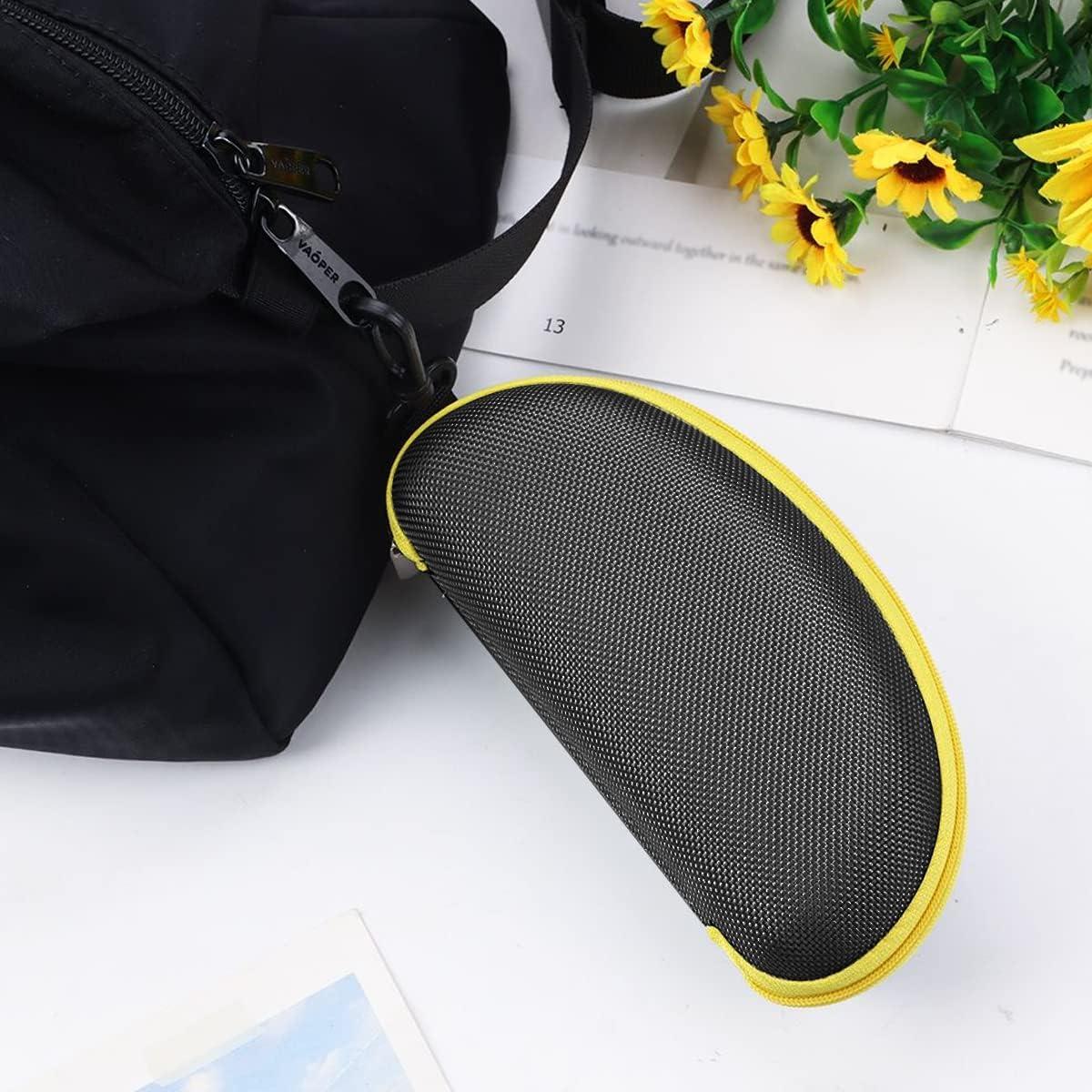 Estuche rígido para gafas de sol 3 piezas Amarillo
