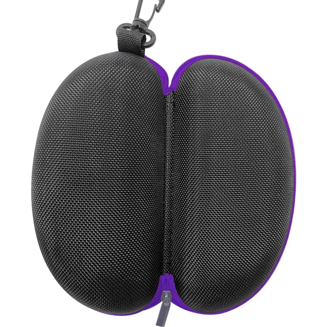 Estuche rígido para gafas de sol 3 piezas morado EVA