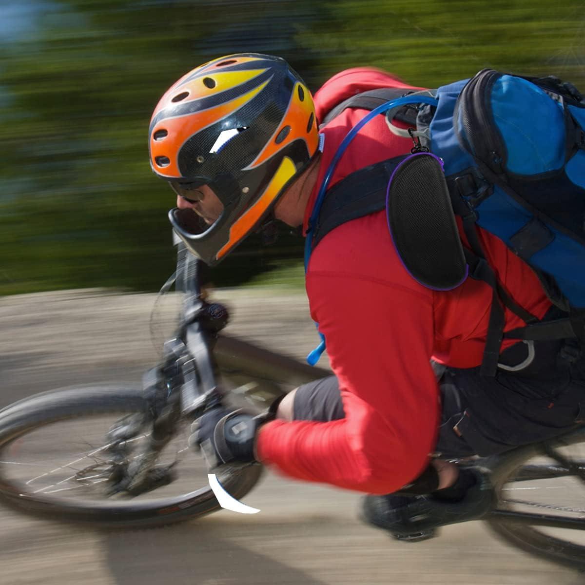 Estuche rígido para gafas de sol 3 piezas morado EVA