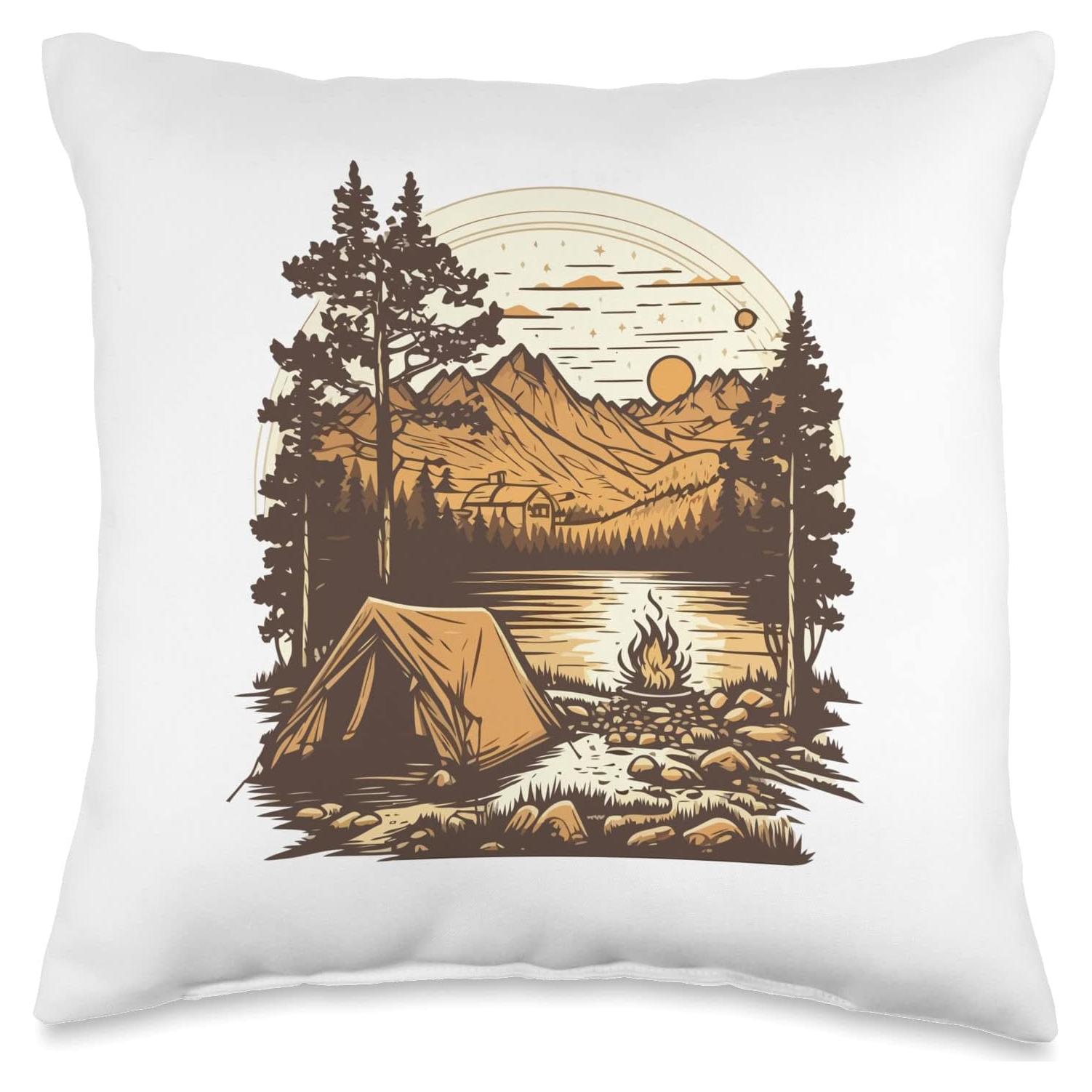 Cojín de Lanzamiento 40x40 cm Diseño Aventura Naturaleza