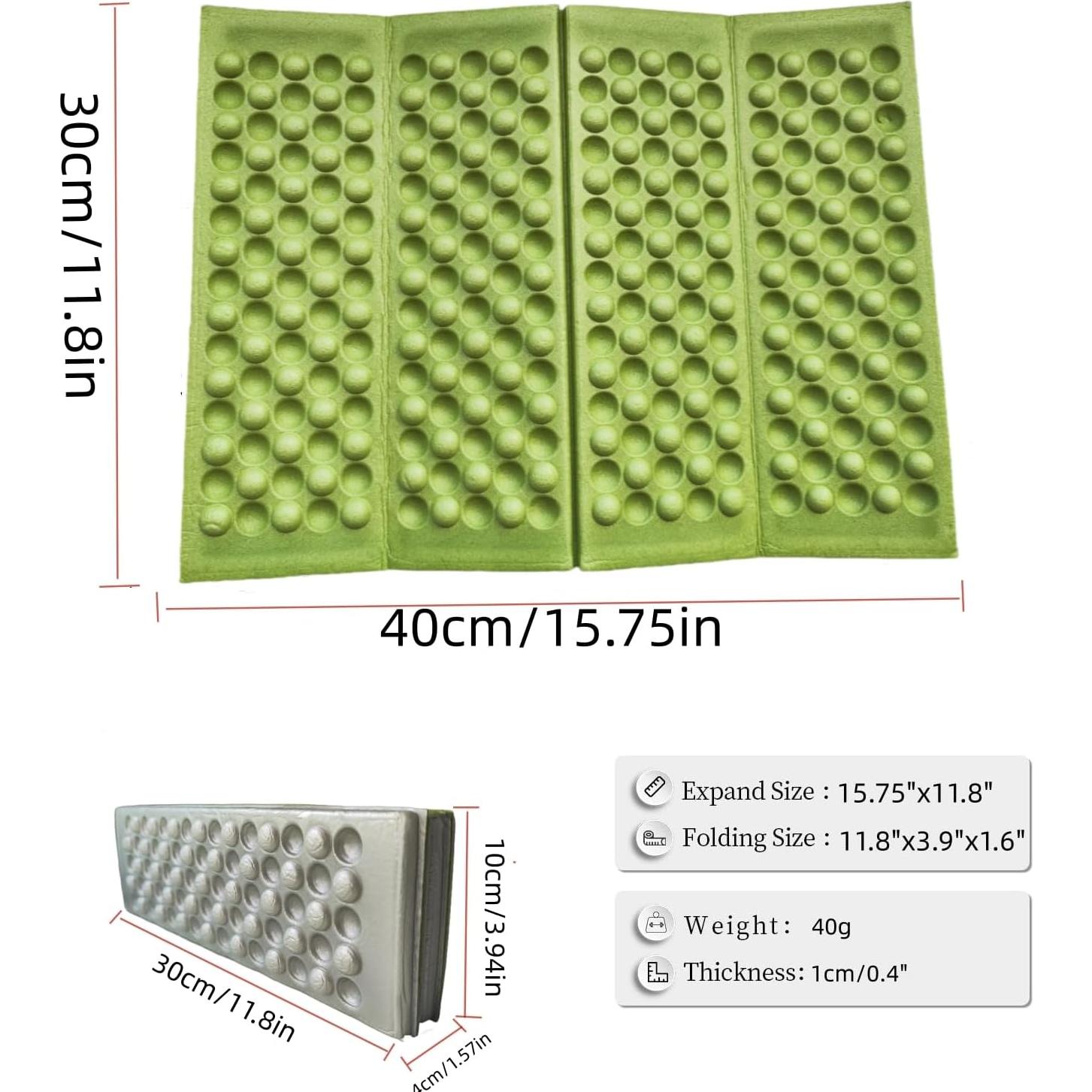 Alfombrilla Plegable MIRouer Nemo Espuma Ligera Impermeable 40x30cm