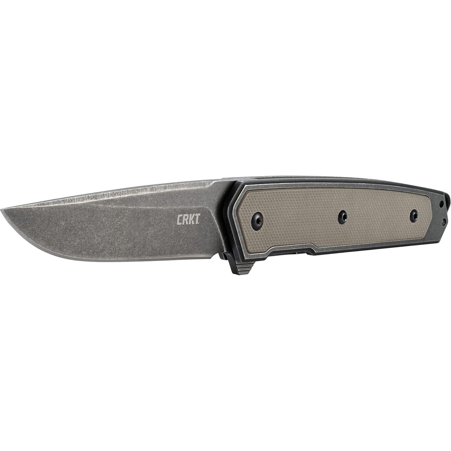 Cuchillo Plegable CRKT Cinco D2 73.41mm con Mango G10