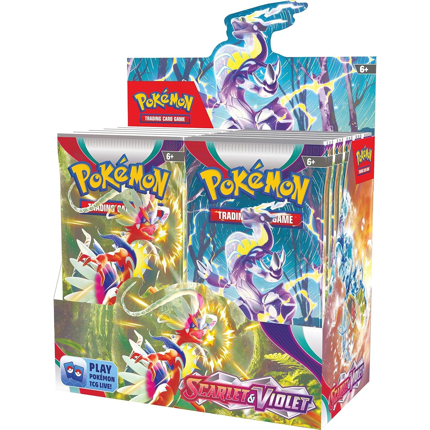 Pokémon TCG: Caja de Exhibición Scarlet y Violet 36 Paquetes