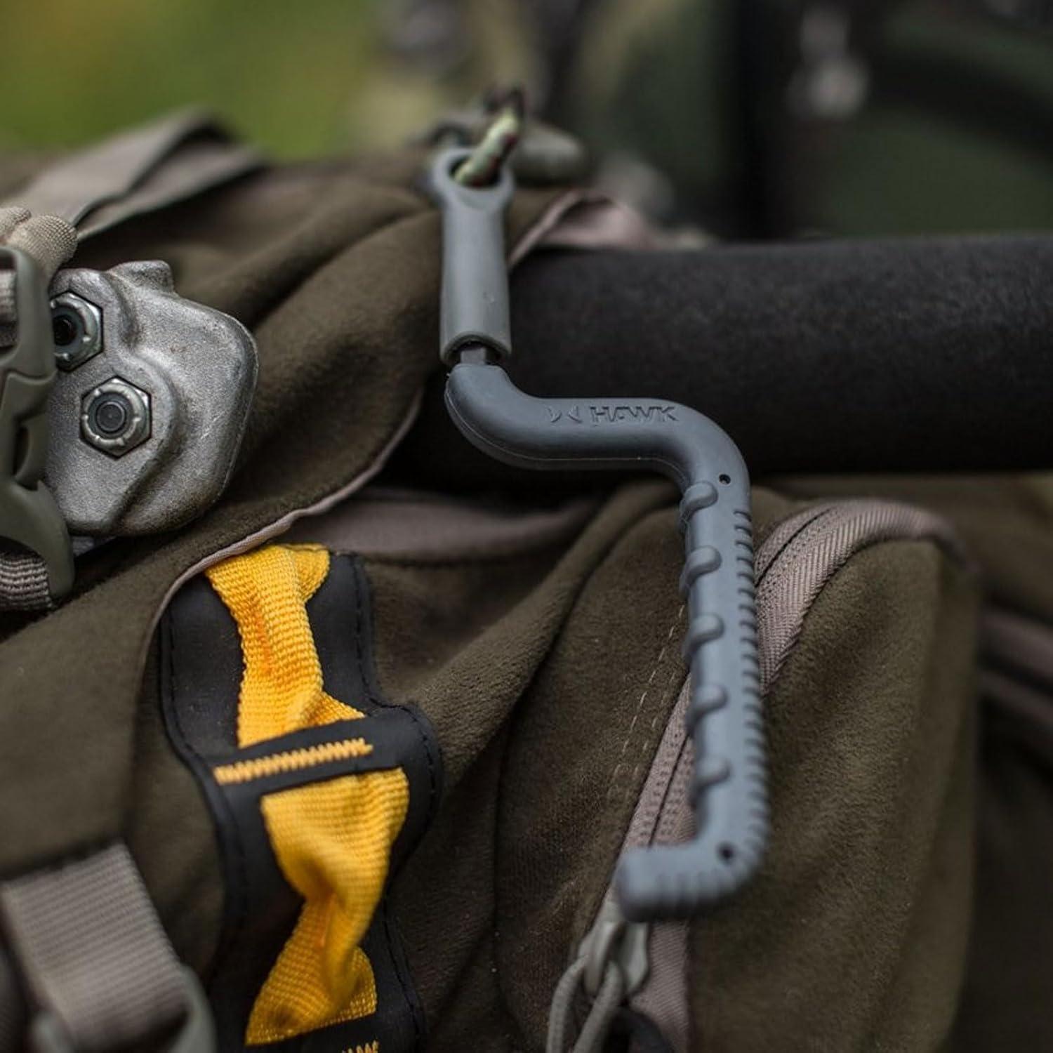 Gancho de Árbol Táctico Solo Hawk 2.75" Acero Negro 60 LB