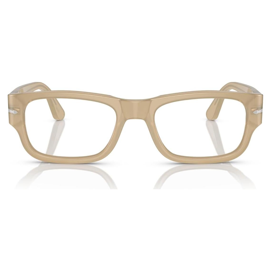 Gafas Recetadas Cuadradas Persol PO3324V Ópalo Beige 56mm