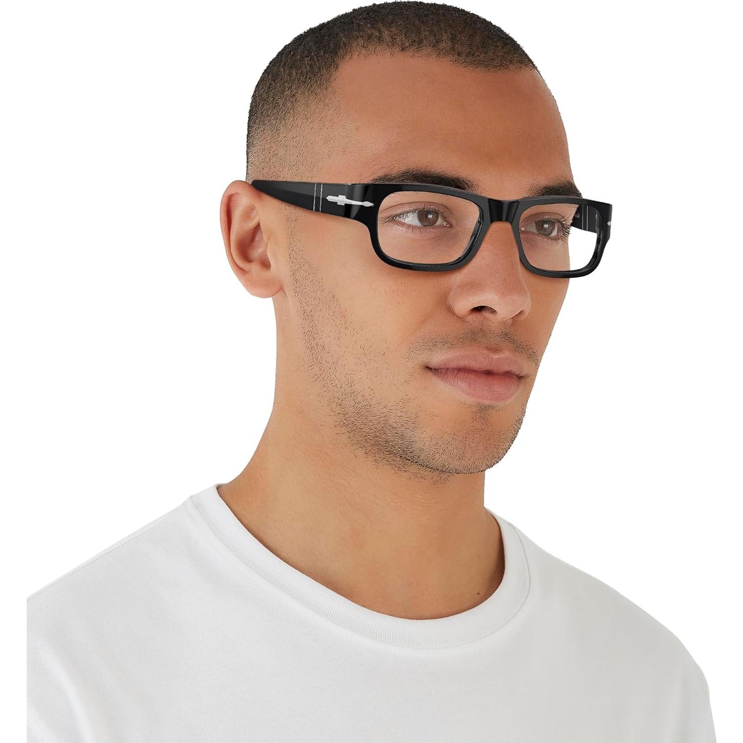 Gafas recetadas cuadradas Persol PO3324V con lentes 54mm