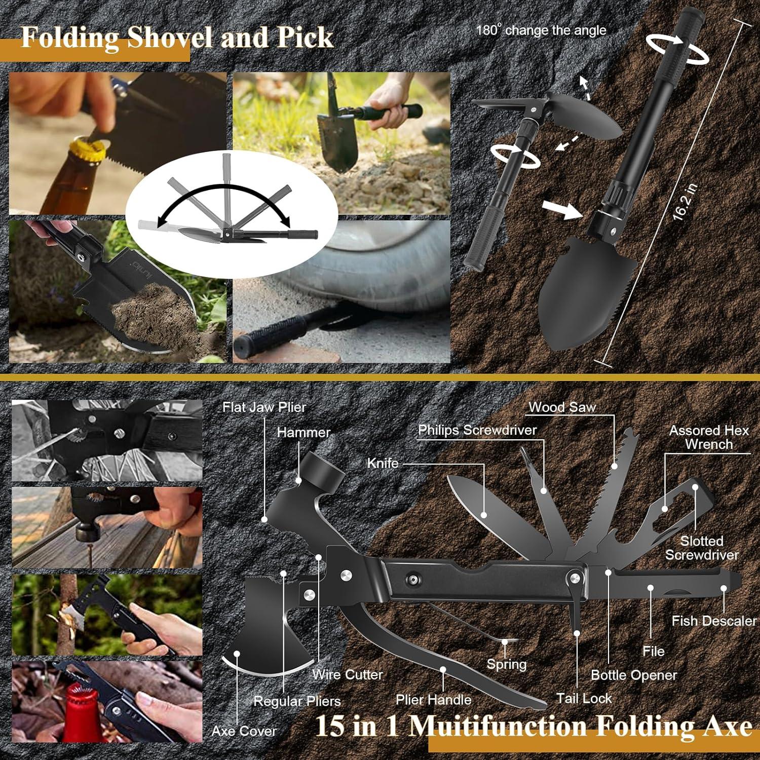 Kit de Supervivencia Abpir 318 Piezas para Emergencias