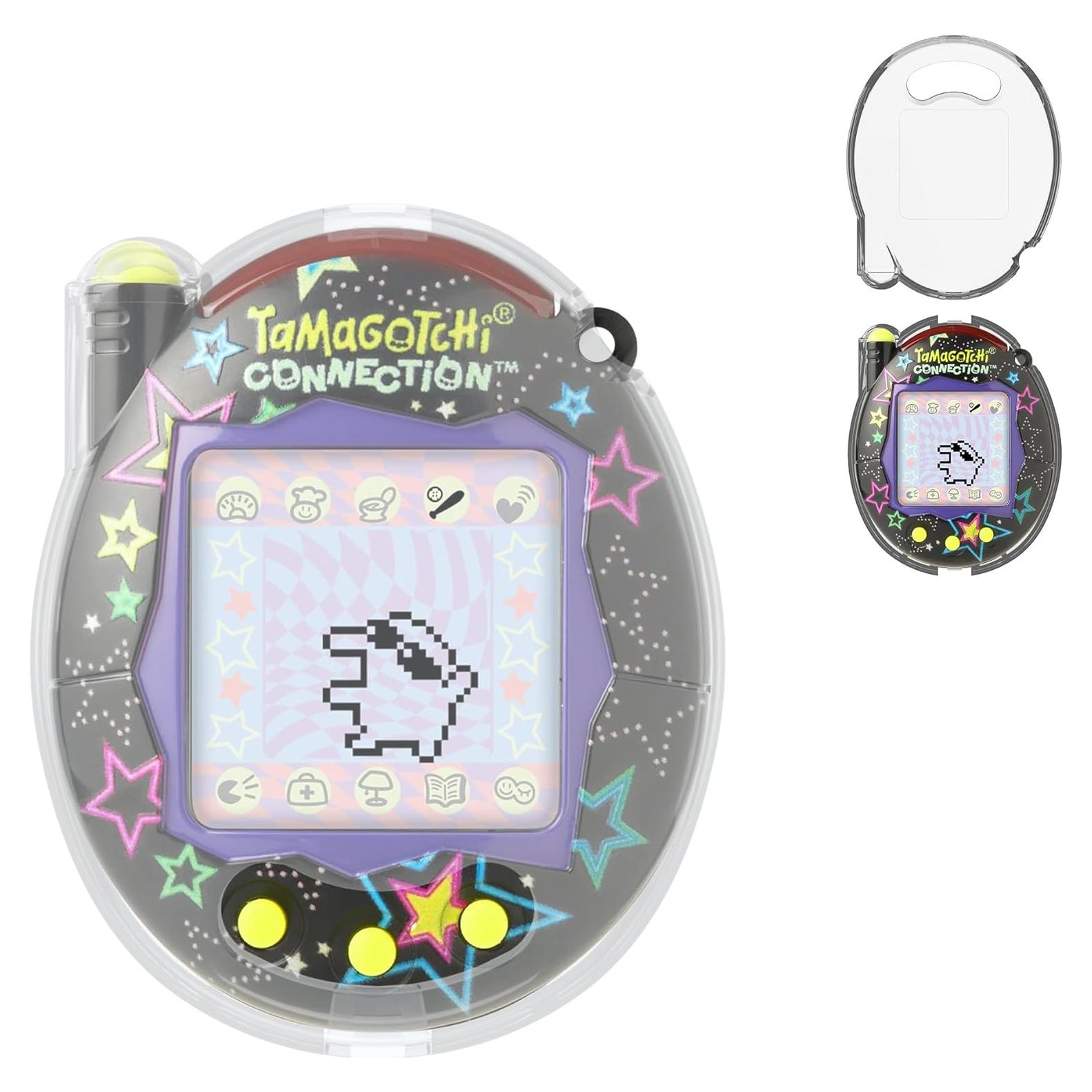 Funda Protectora Dura SGHLDE para Tamagotchi V3 Transparente