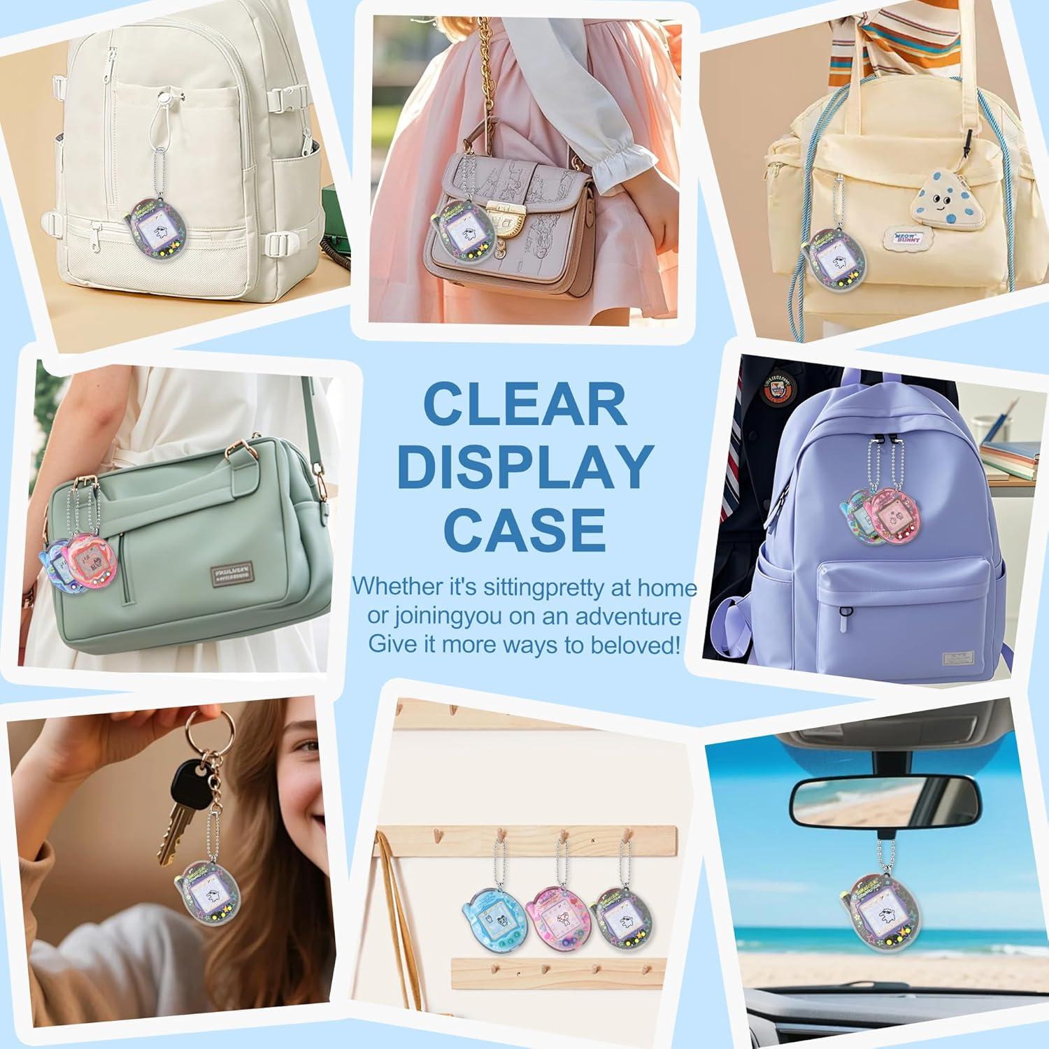 Funda Protectora Dura SGHLDE para Tamagotchi V3 Transparente