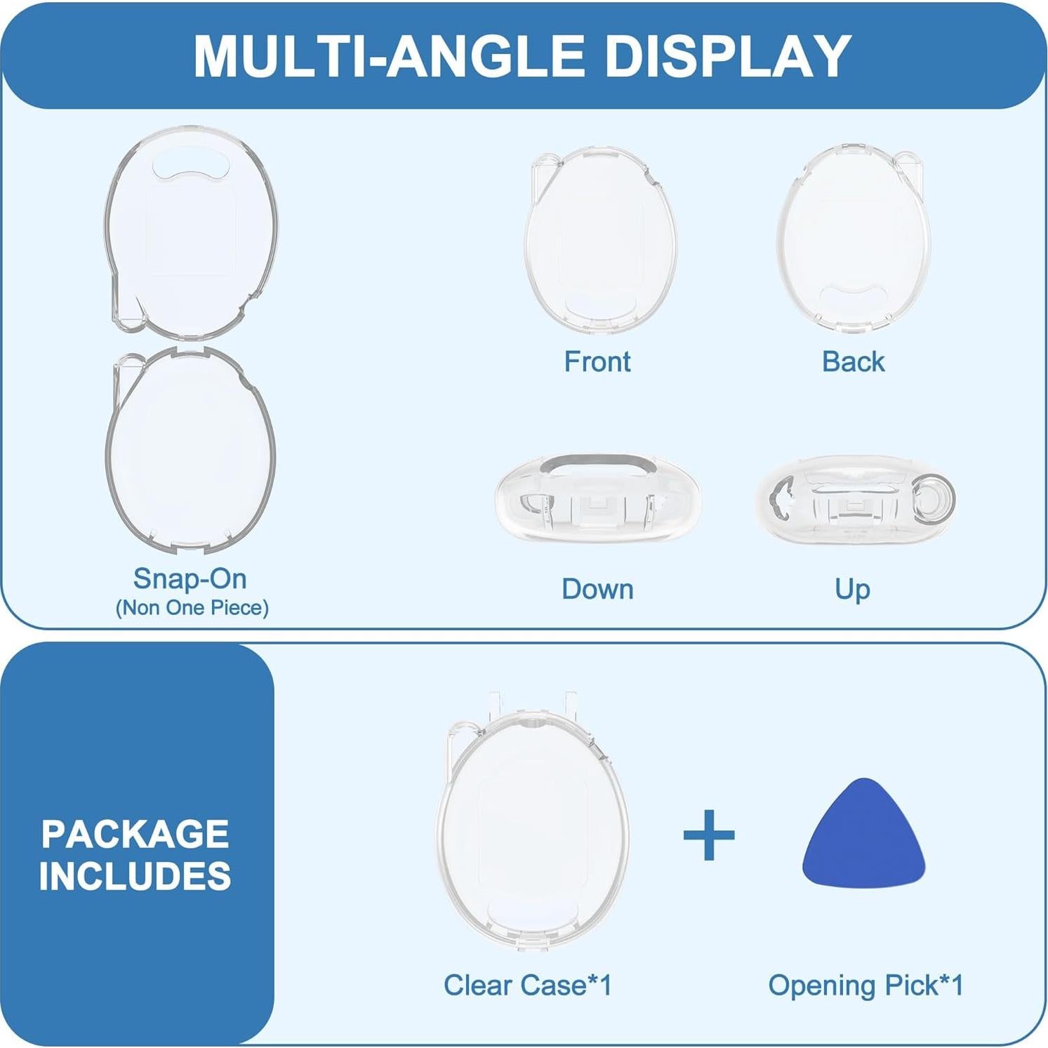 Funda Protectora Dura SGHLDE para Tamagotchi V3 Transparente