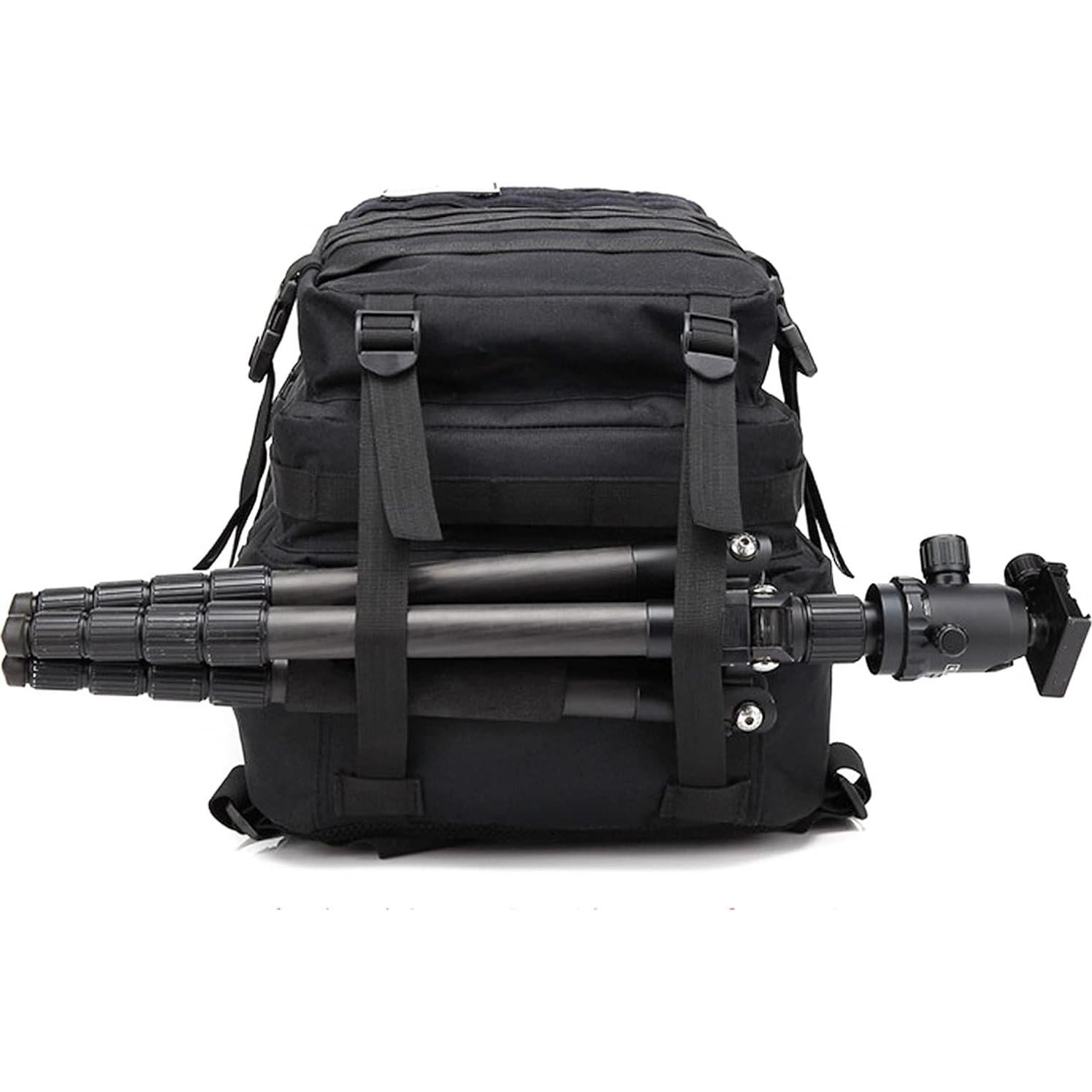 Mochila Táctica Himal Outdoors 40L Molle Negra