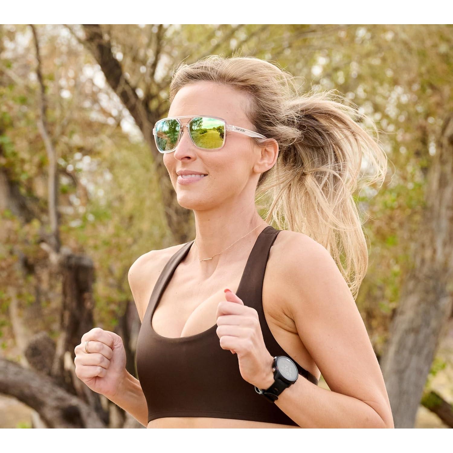 Gafas de sol Tifosi aviador unisex con lentes espejo