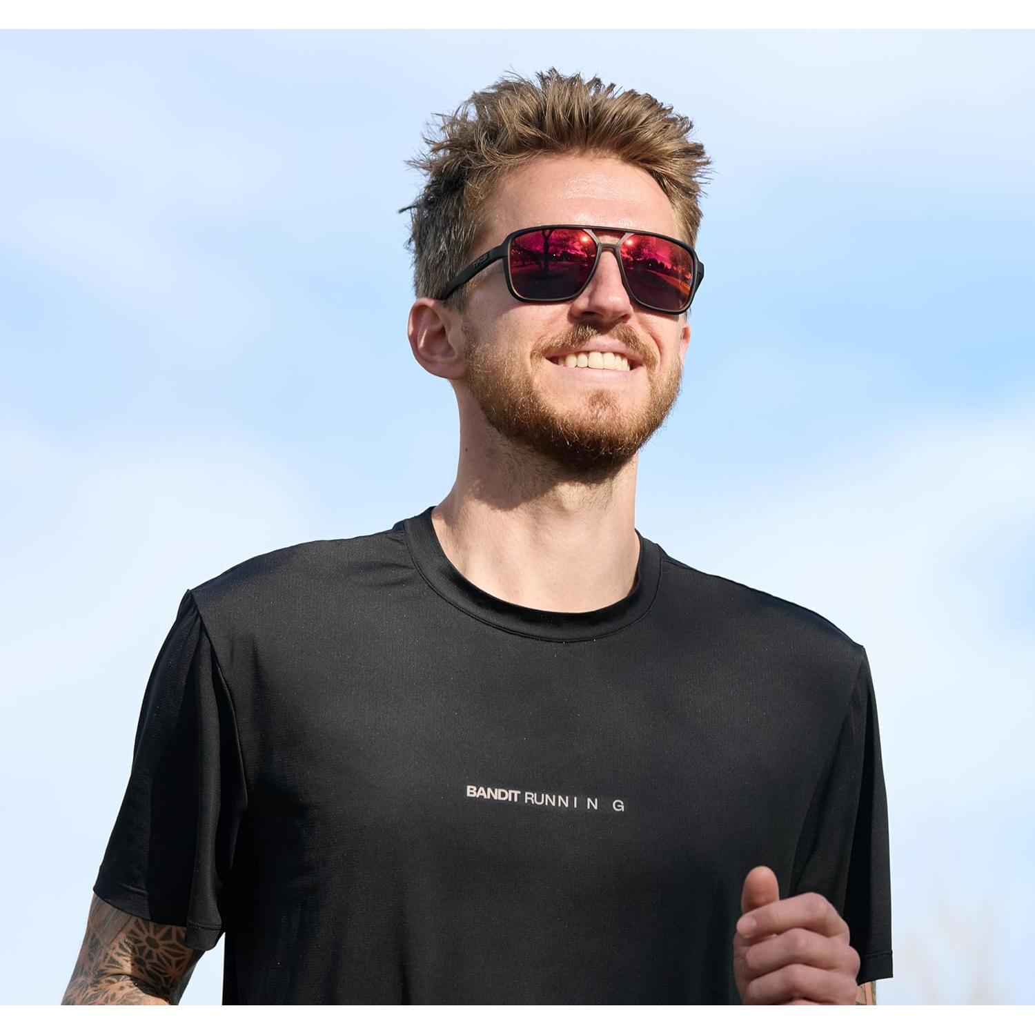 Gafas de sol Tifosi aviador unisex con lentes espejo