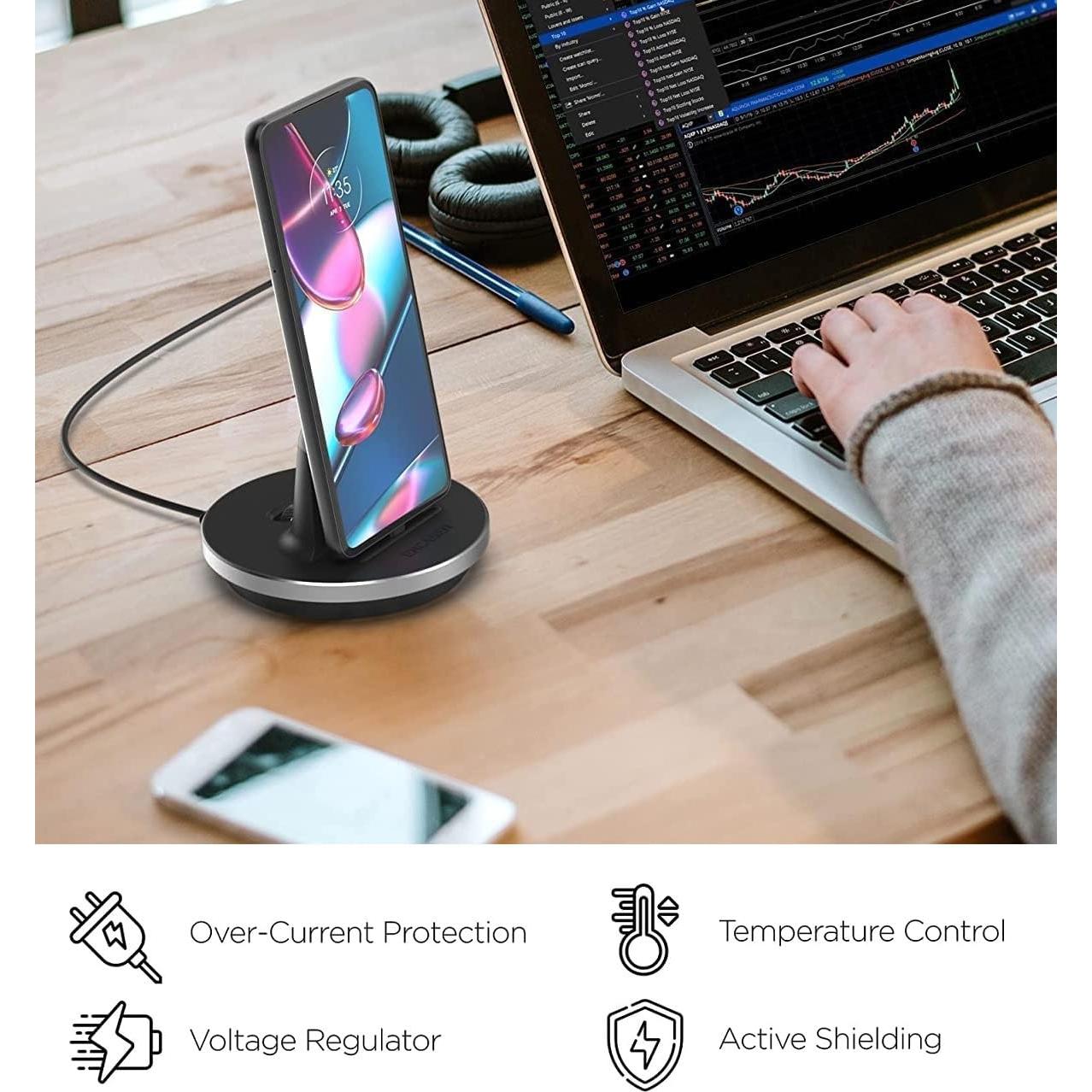 Dock de Carga Rápida Encased para iPhone 7 Ajustable