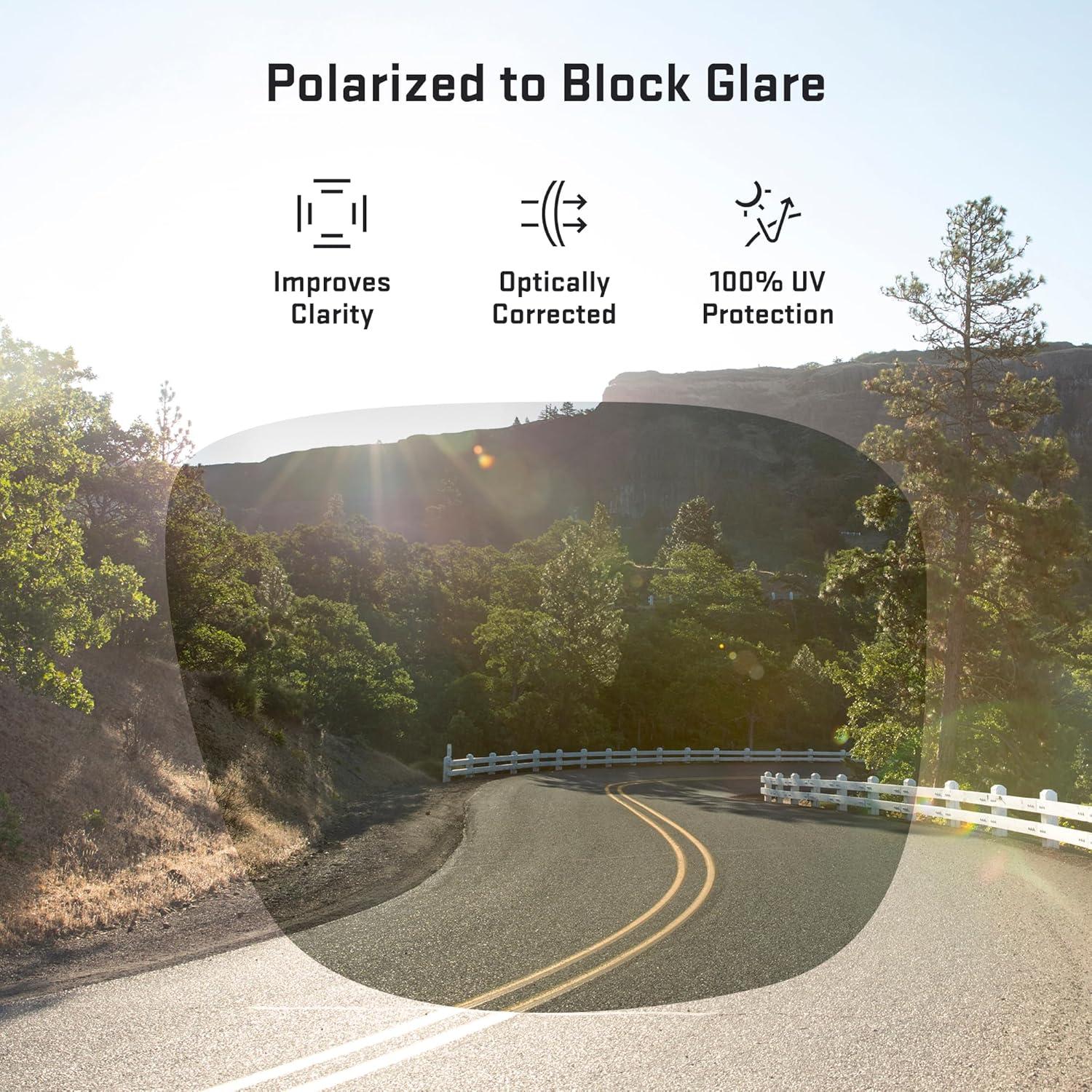 Lentes Revant Polarizados para Rudy Project Rydon Verde Gris