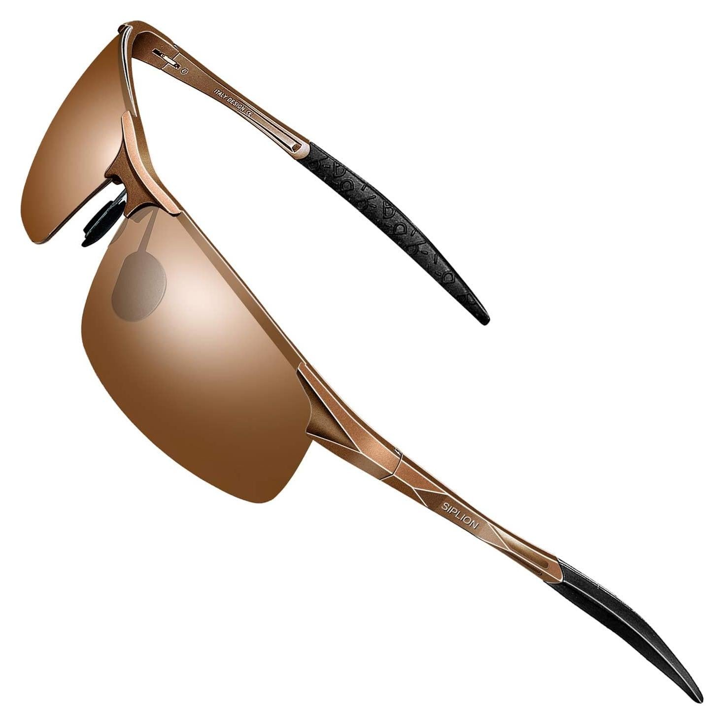 Gafas de sol SIPLION polarizadas para hombres UV400 ligeras