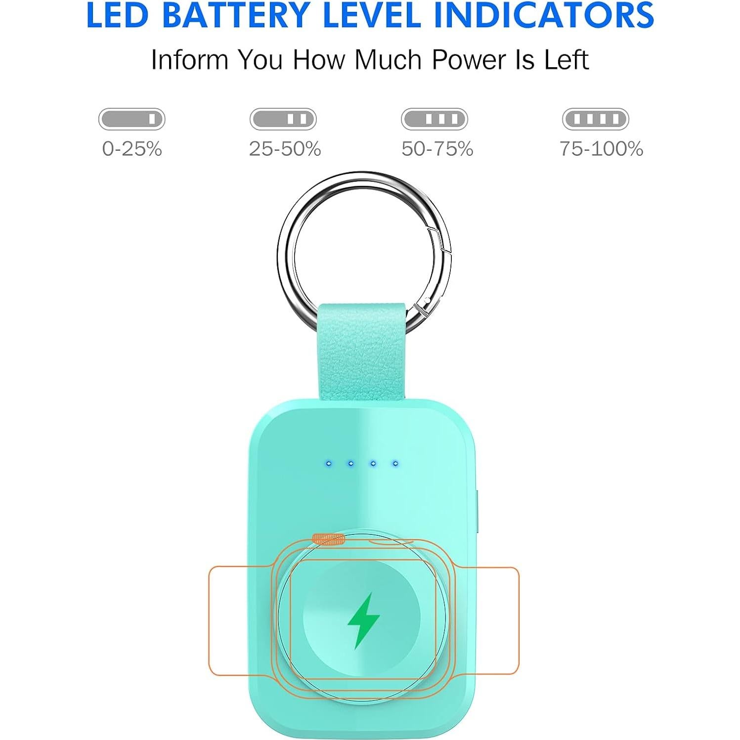Cargador Portátil i.VALUX para Apple Watch 10/9/8/7/6/5/4/3/2/SE
