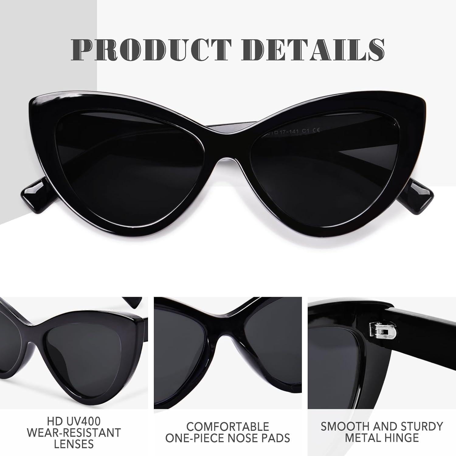 Gafas de sol OPTOFENDY ojo de gato UV protección mujer
