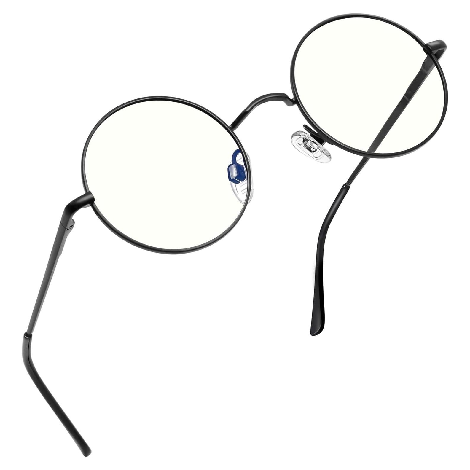 Gafas de sol redondas Joopin UV400 polarizadas negras