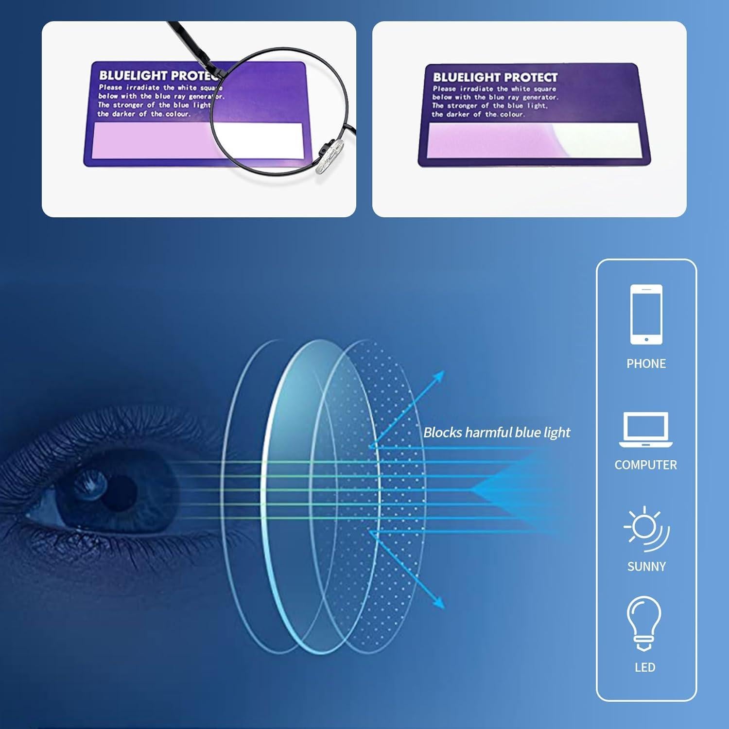 Gafas de sol redondas Joopin UV400 polarizadas negras