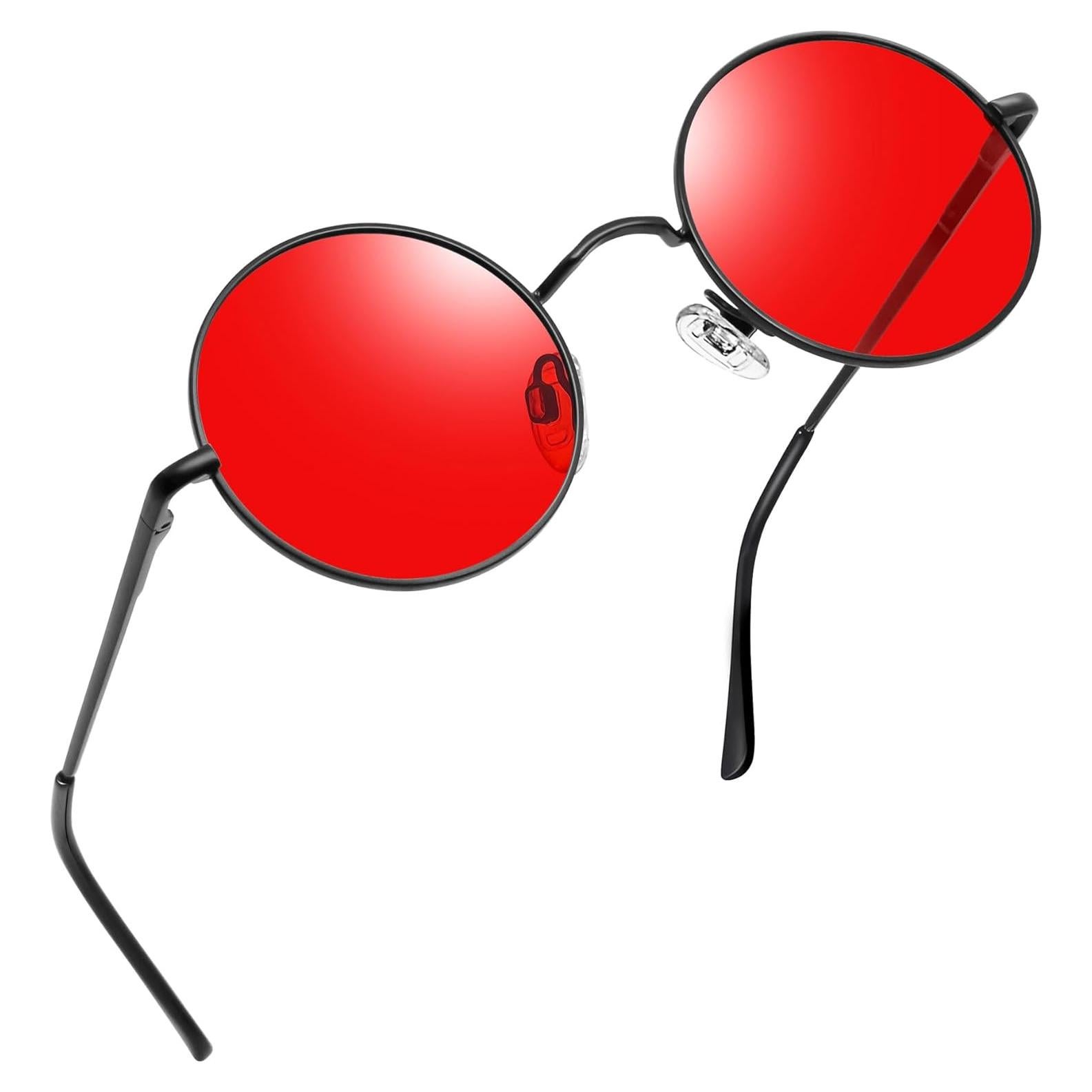 Gafas de sol redondas Joopin con protección UV400 y diseño retro