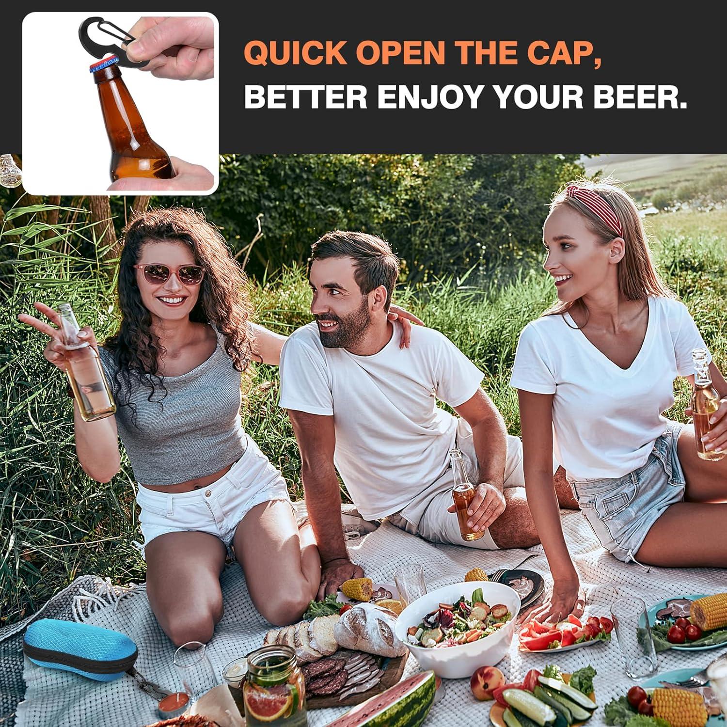 Funda de Gafas Semi Dura MoKo con Gancho y Destornillador