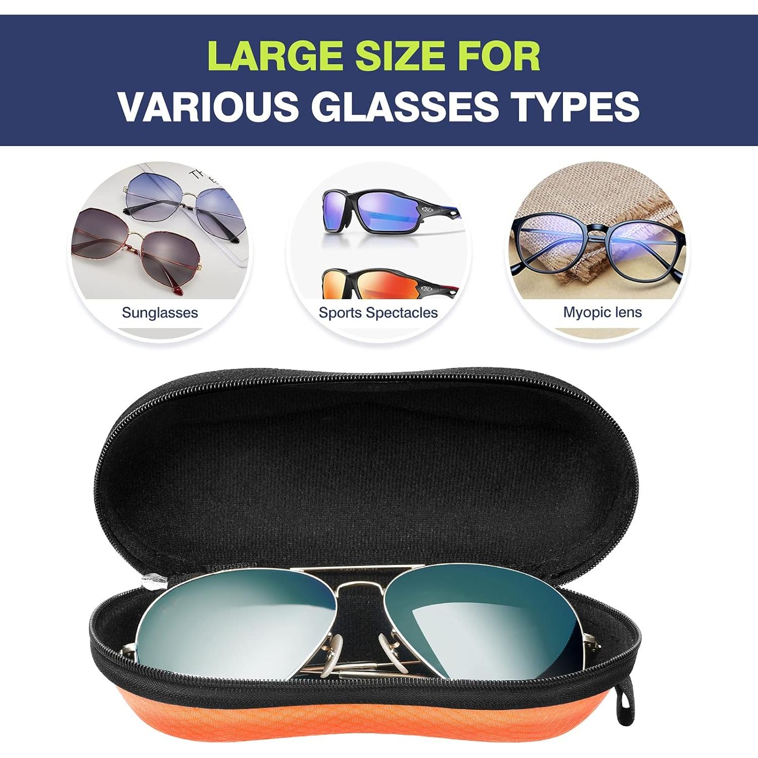 Funda de Gafas Semi Dura MoKo con Gancho y Destornillador