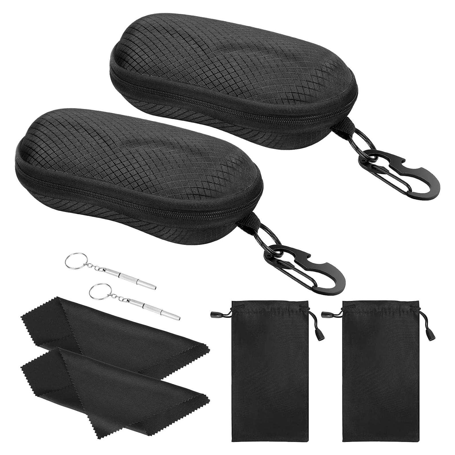 Funda de Gafas Semi Dura MoKo con Gancho y Destornillador