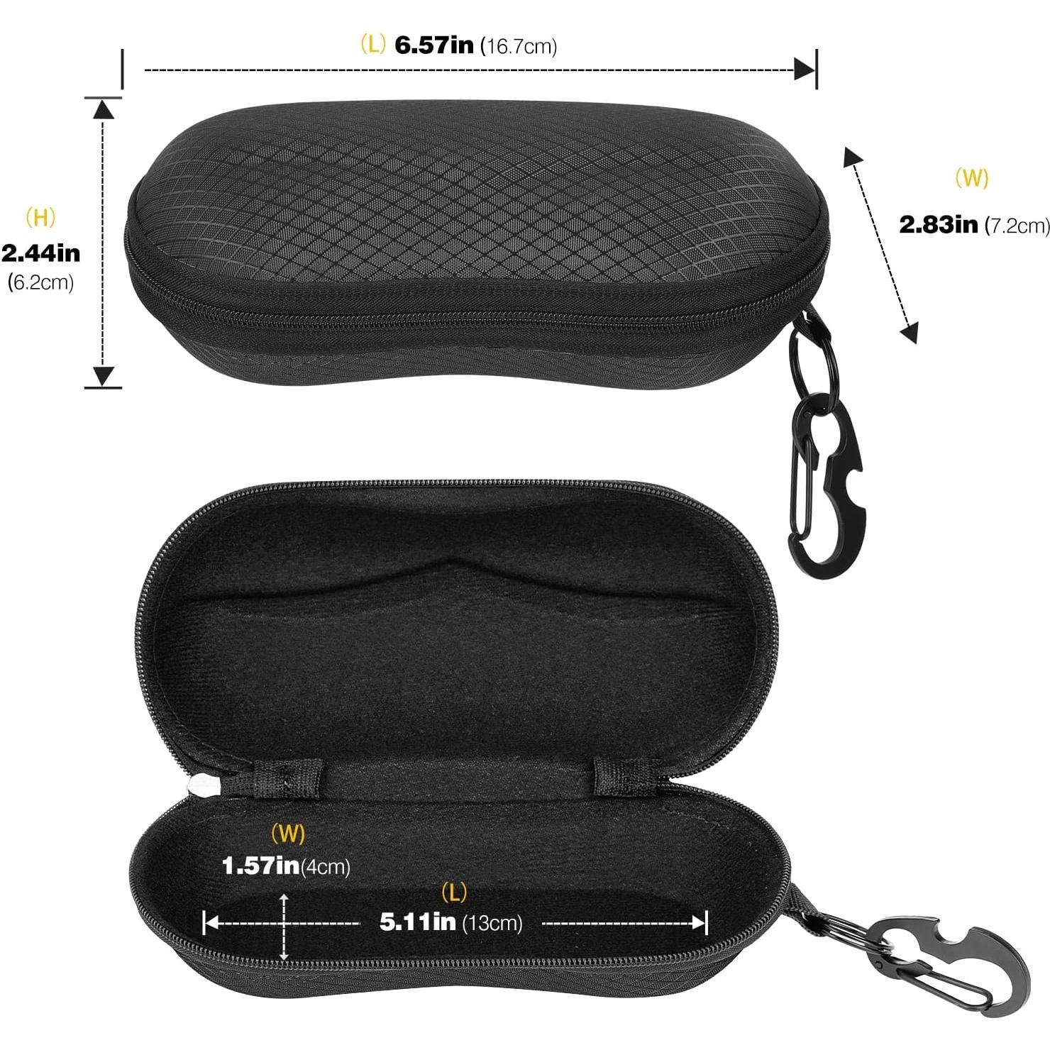 Funda de Gafas Semi Dura MoKo con Gancho y Destornillador