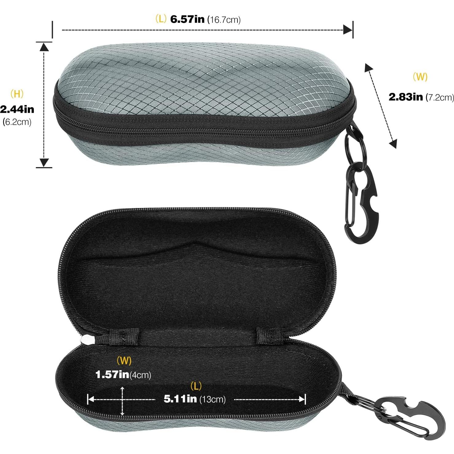 Funda de Gafas Semi Dura MoKo con Gancho y Destornillador