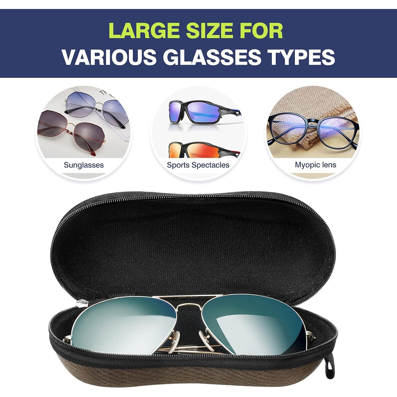 Funda de Gafas Semi Dura MoKo con Gancho y Destornillador