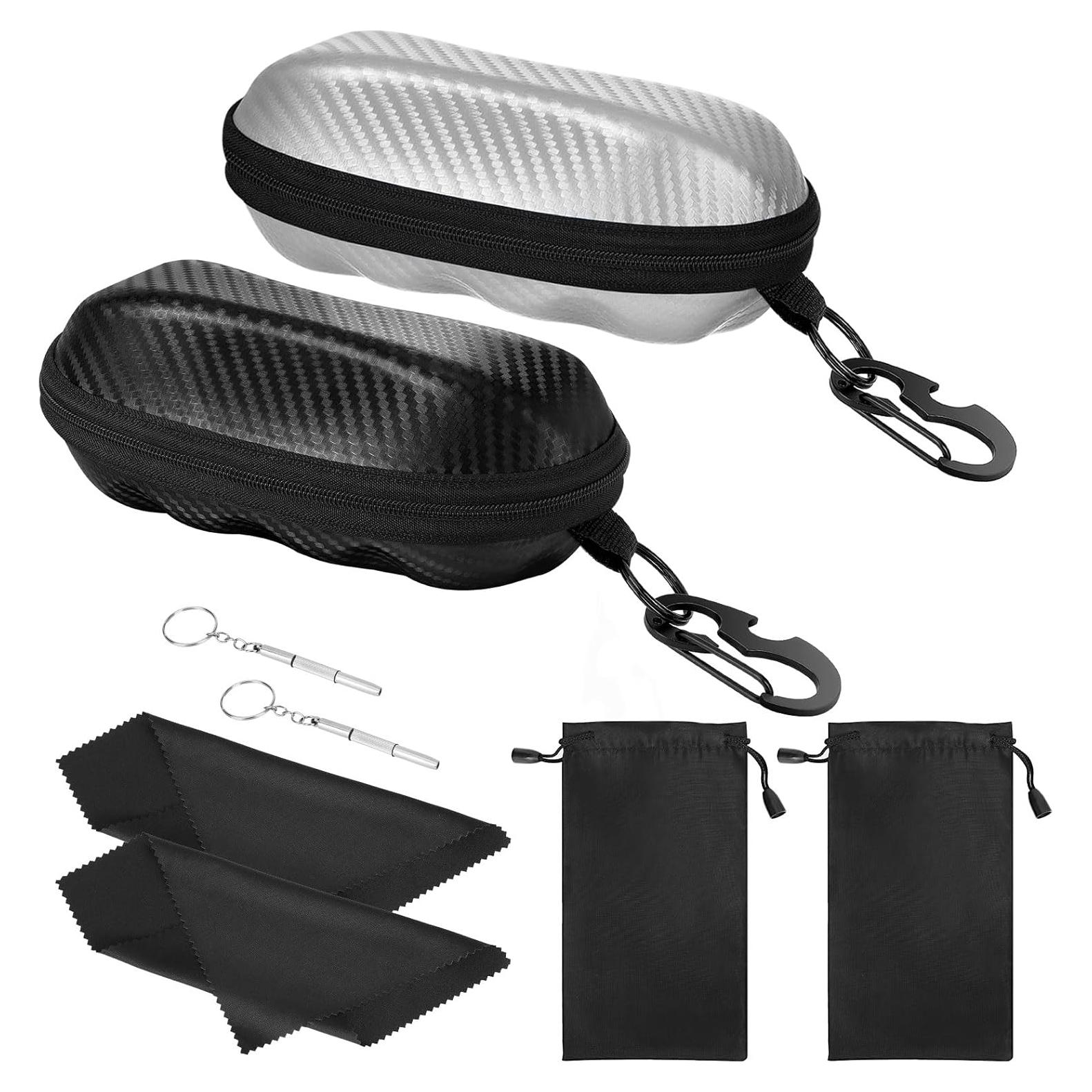 Funda de Gafas Semi Dura MoKo con Gancho y Destornillador