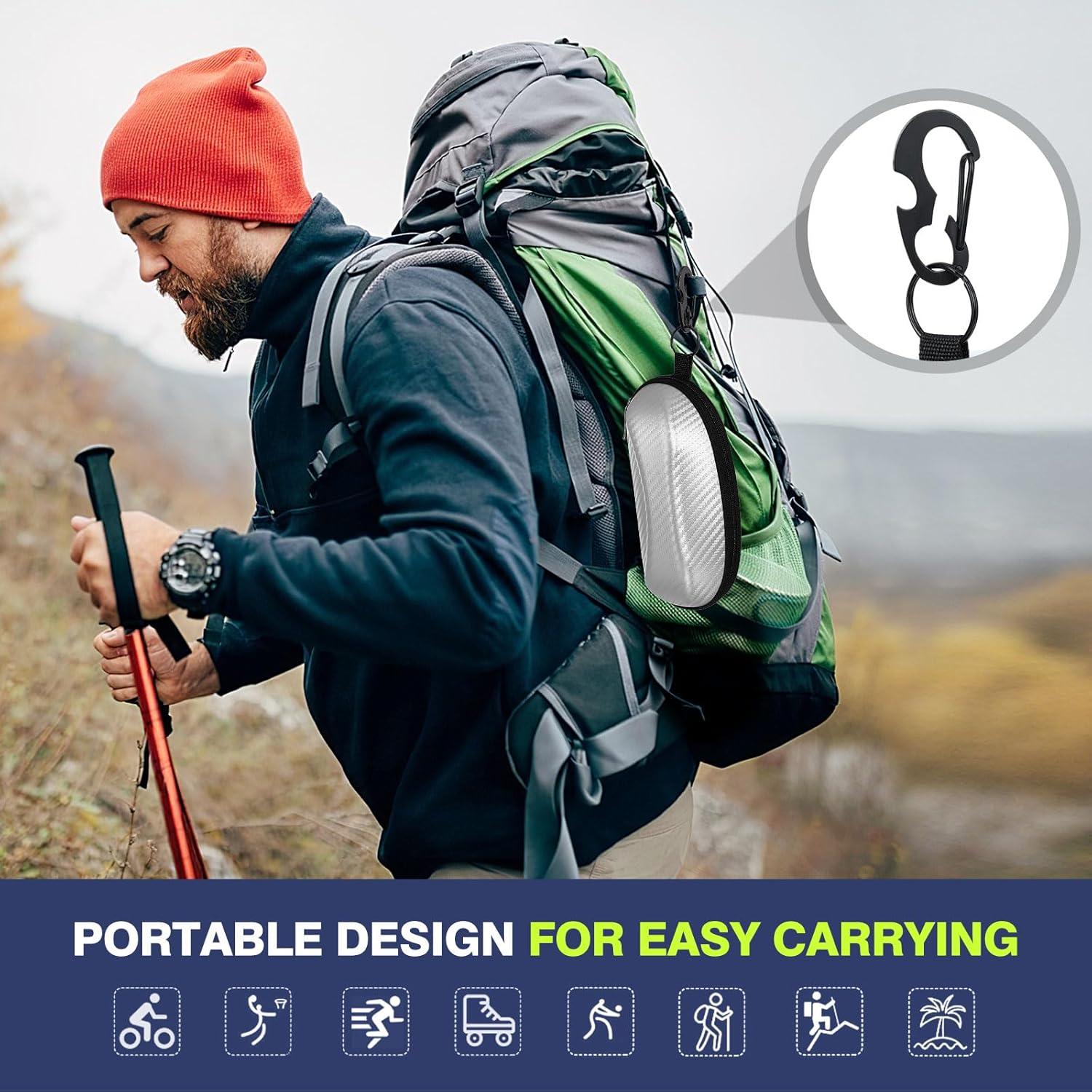 Funda de Gafas Semi Dura MoKo con Gancho y Destornillador