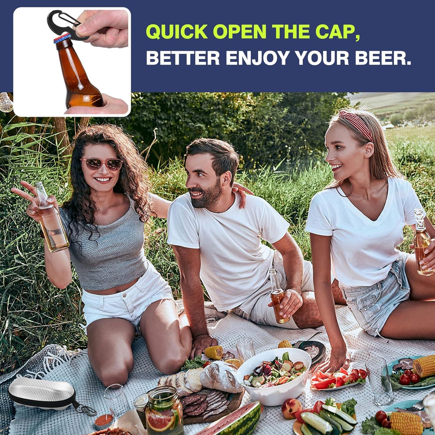 Funda de Gafas Semi Dura MoKo con Gancho y Destornillador