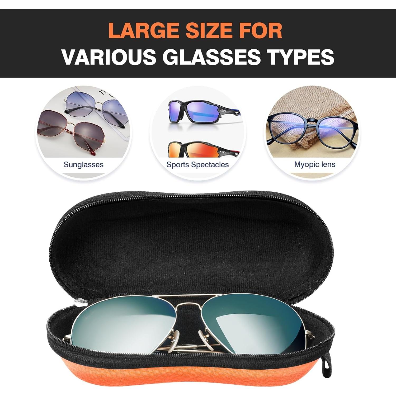 Funda de Gafas Semi Dura MoKo con Gancho y Destornillador