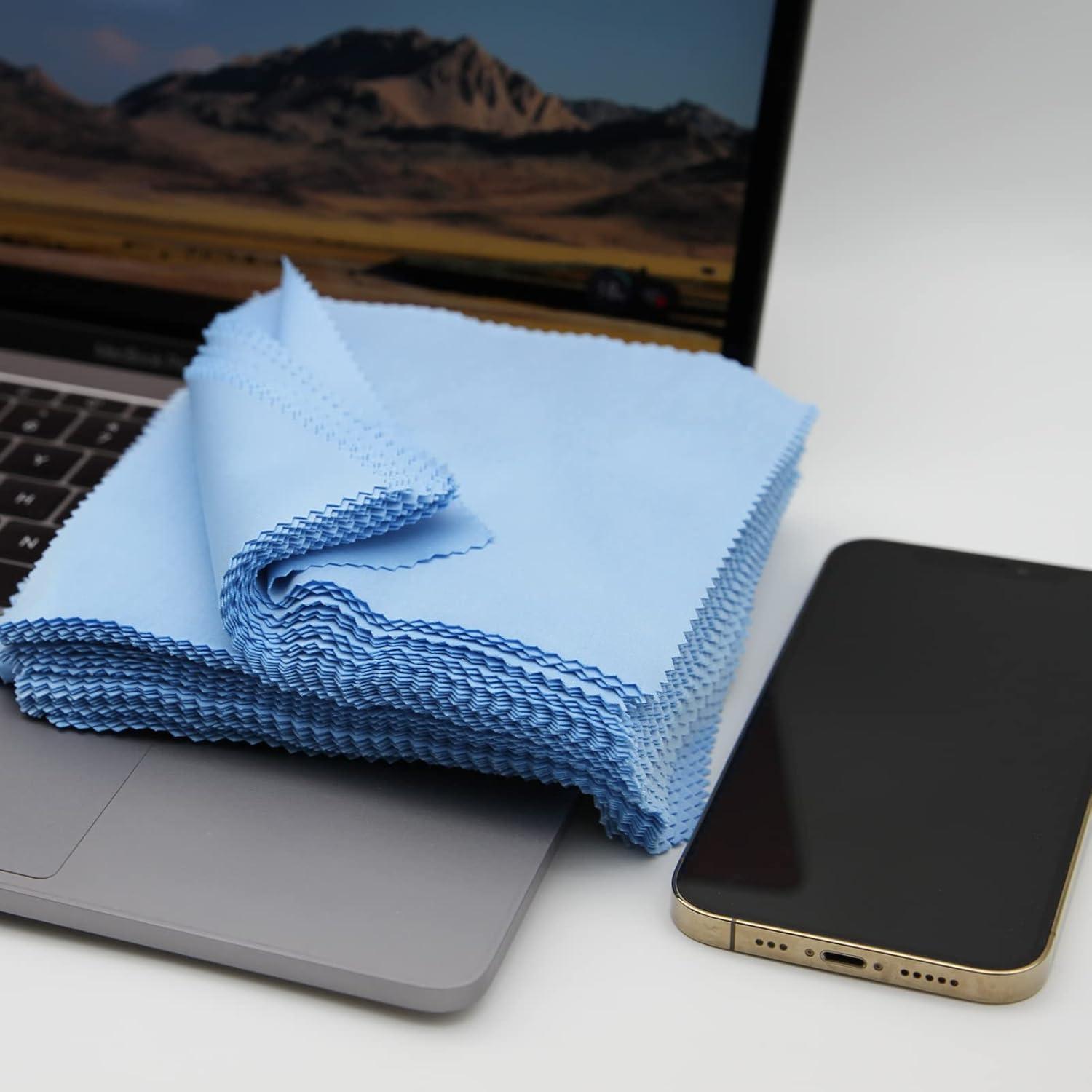 Paño de limpieza AAWipes 100 pcs 14x14 cm Azul