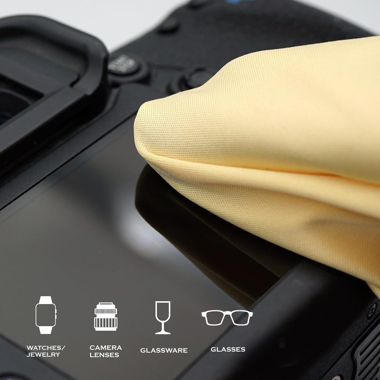 Paños de limpieza AAWipes 100 unidades 14x14 cm amarillos