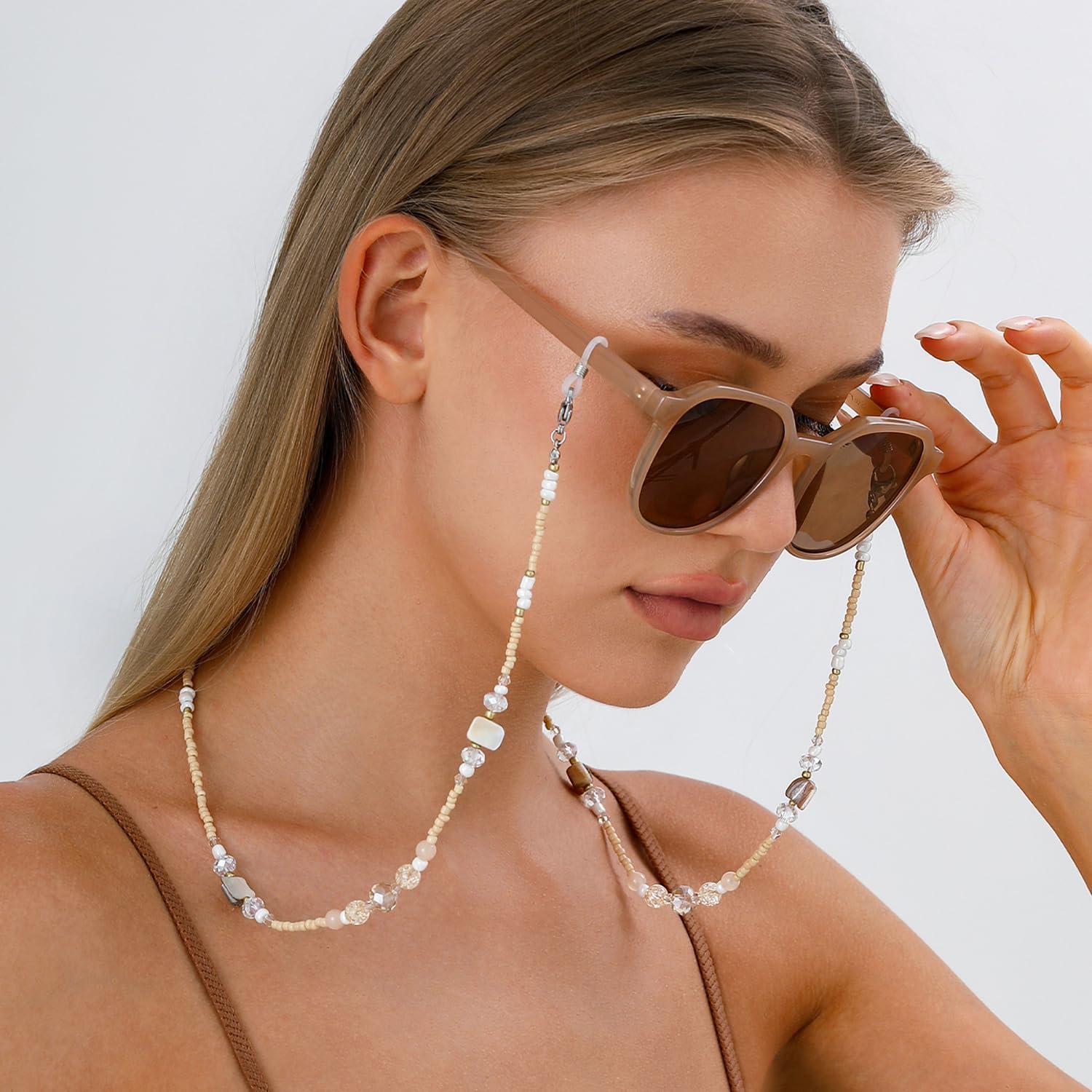 Cadena de Gafas ERNAULO de Perlas para Mujeres 73.66 cm