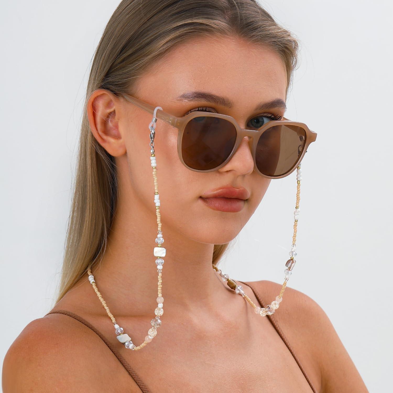 Cadena de Gafas ERNAULO de Perlas para Mujeres 73.66 cm