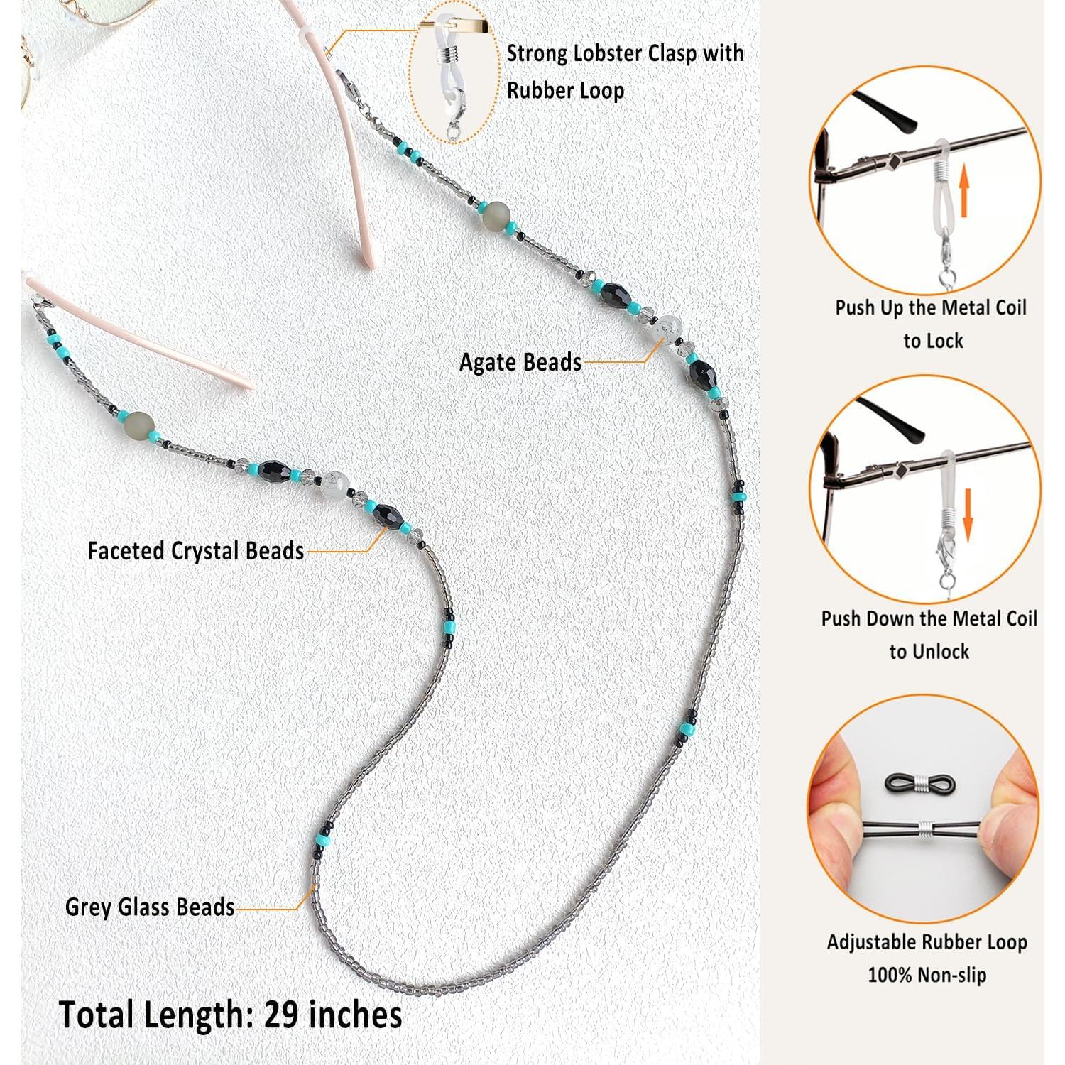 Cadena de Gafas ERNAULO con Perlas 73.66 cm para Mujeres