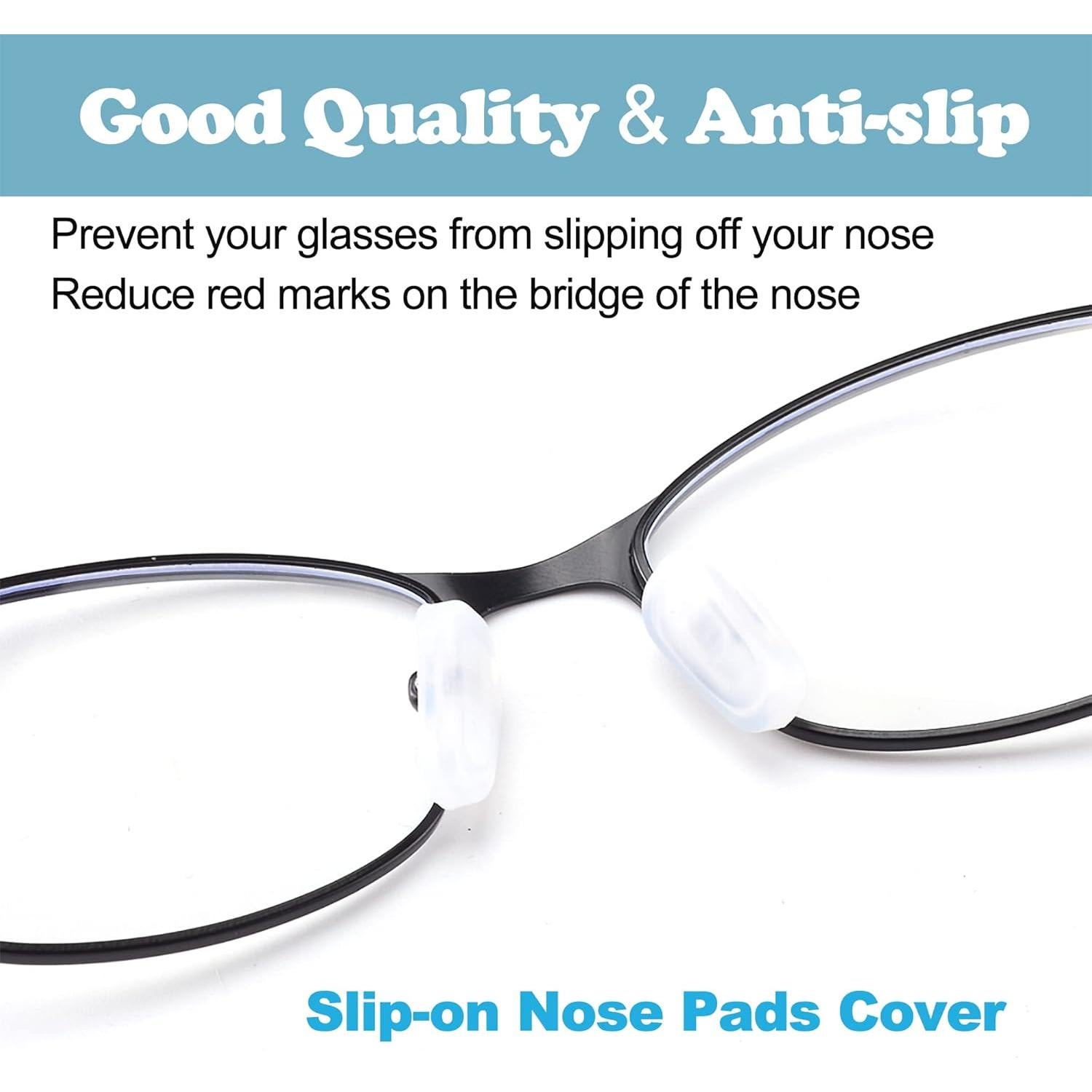 Cubiertas Almohadillas Nariz LVVFIT Silicona 5 Pares Tamaño M