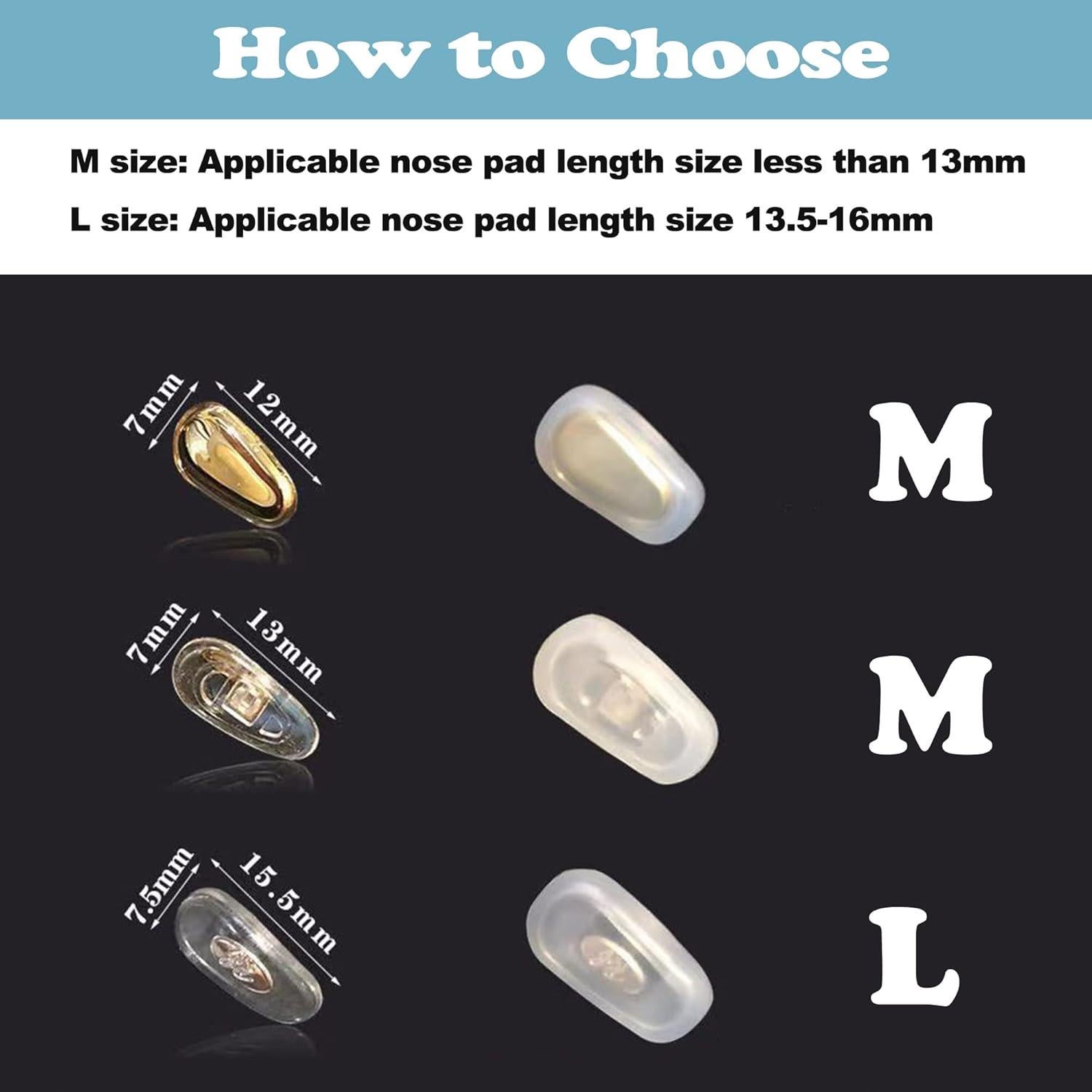 Cubiertas Almohadillas Nasales LVVFIT Silicona 5 Pares L