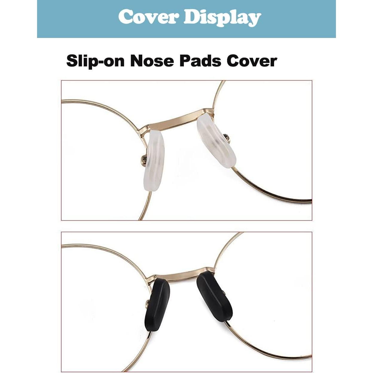 Cubiertas Almohadillas Nasales LVVFIT Silicona 5 Pares L