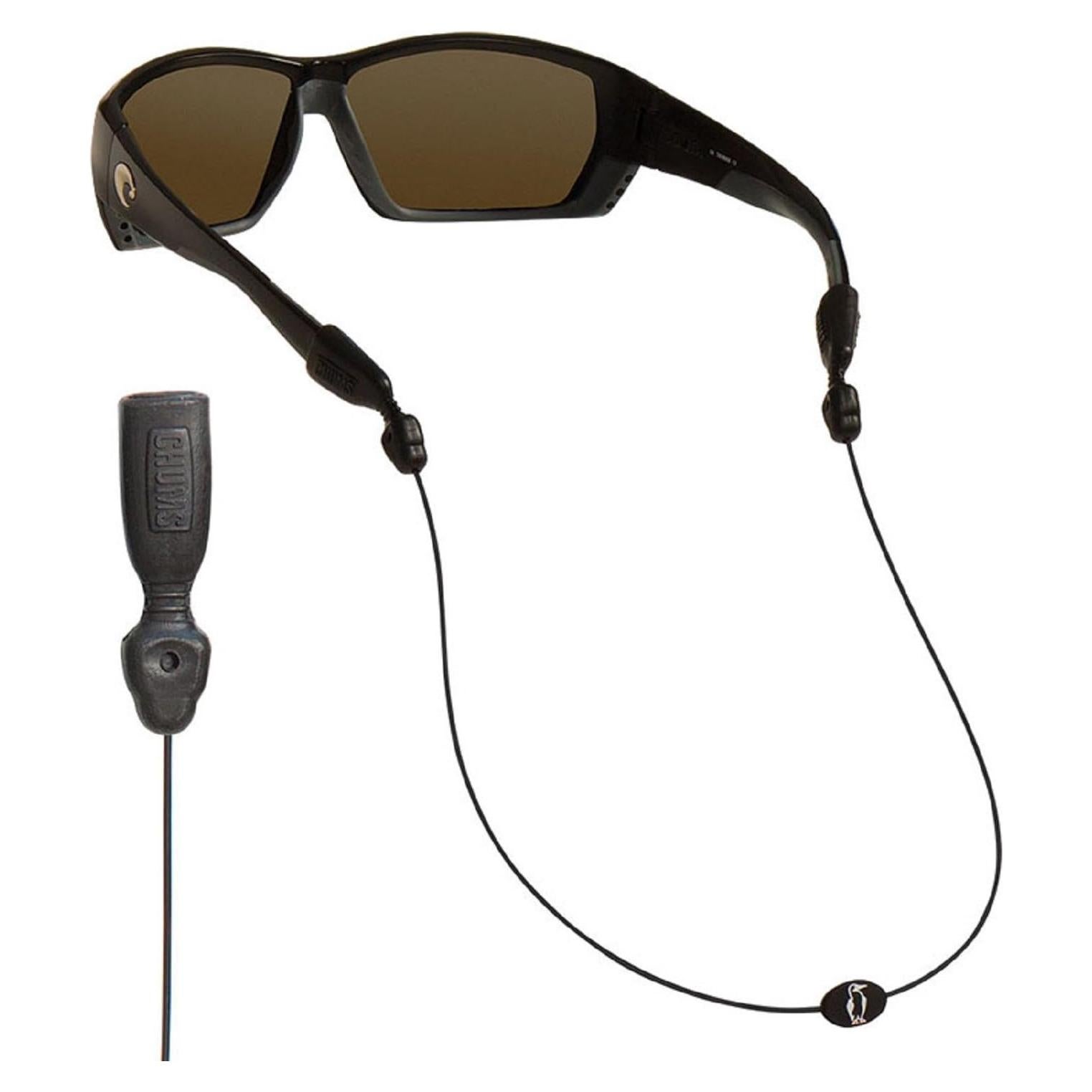 Retenedor de Gafas Chums Orbiter Acero Inoxidable Negro